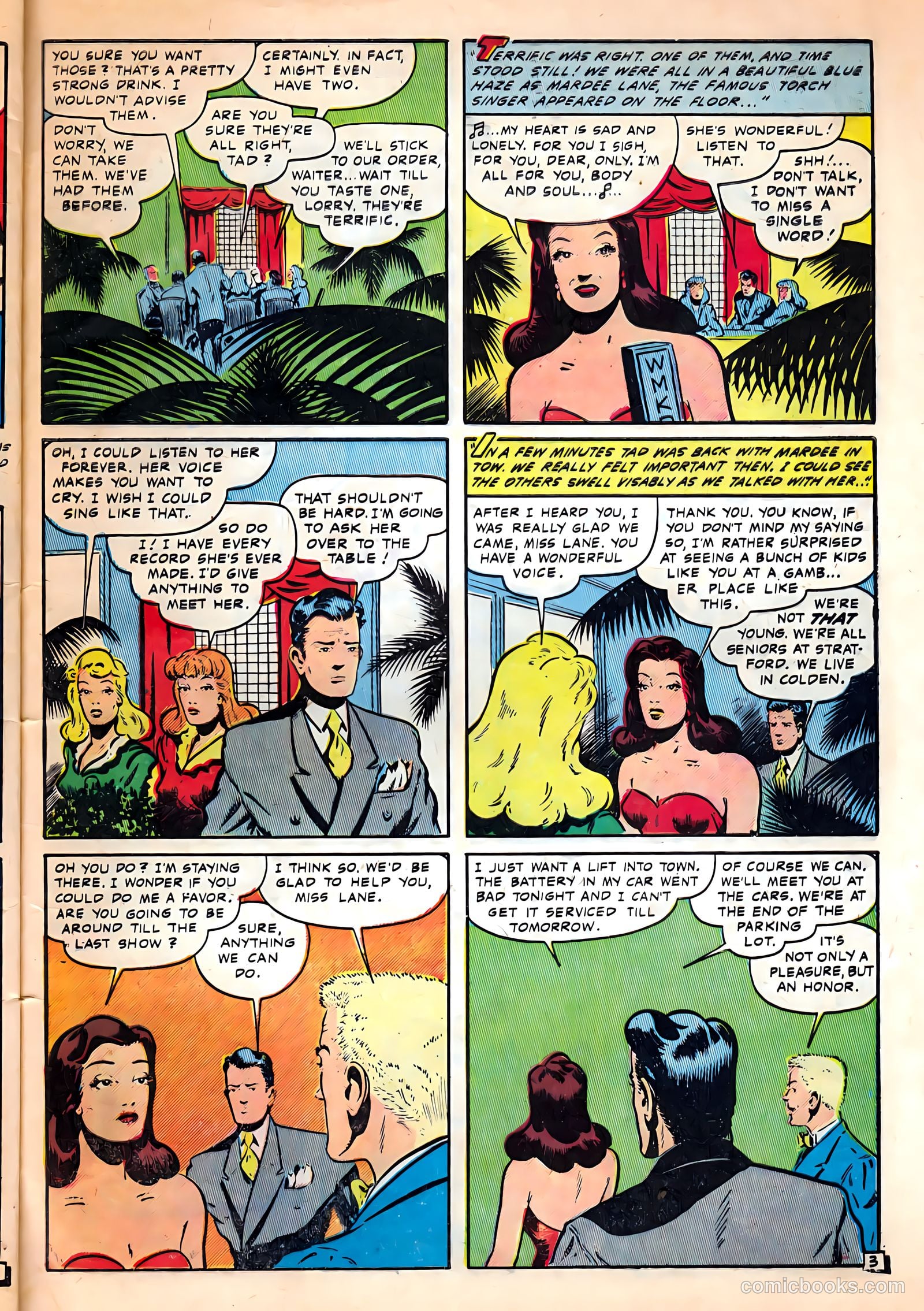 Campus Romance #3 (1950) — page 29 of 36