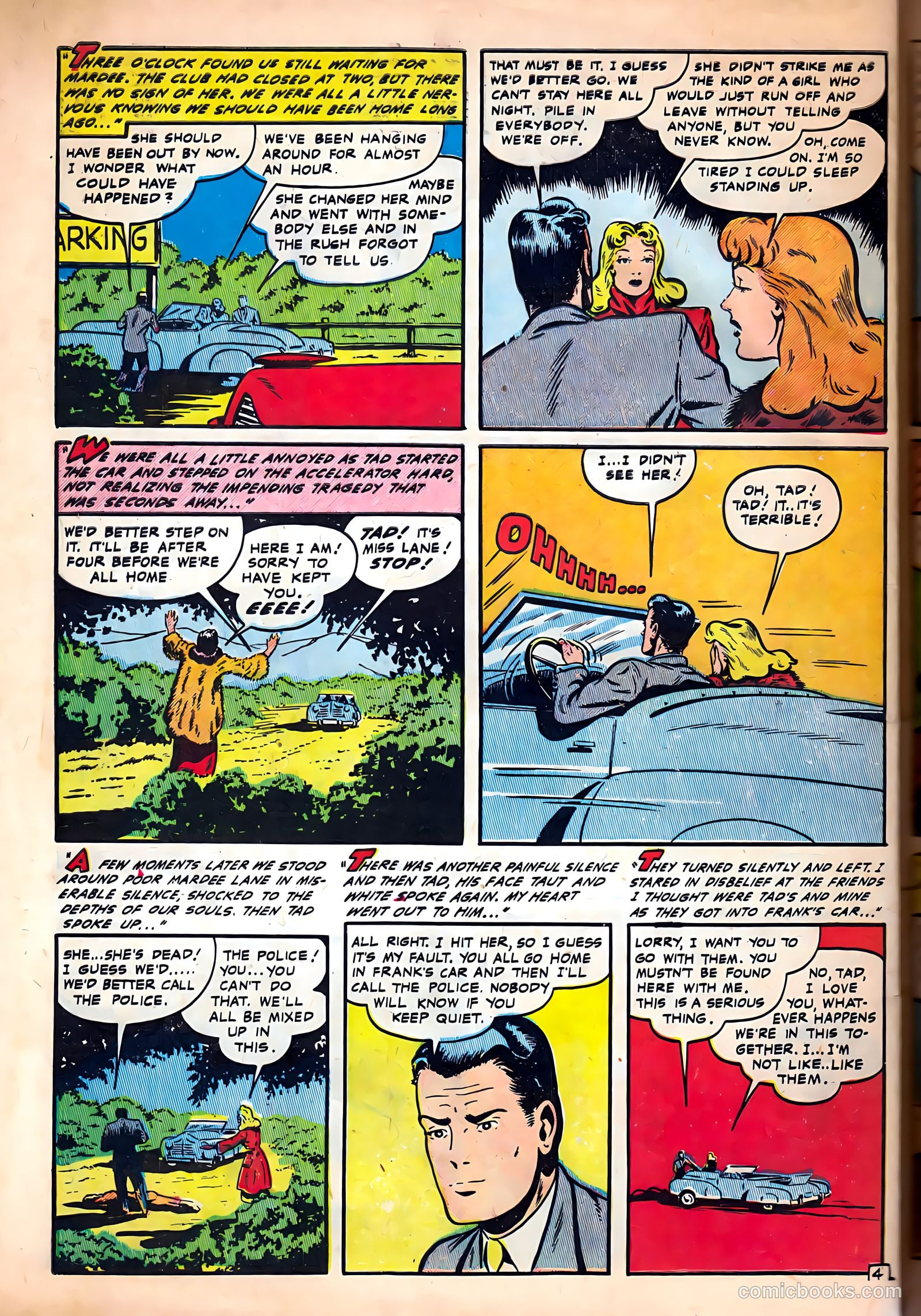 Campus Romance #3 (1950) — page 30 of 36