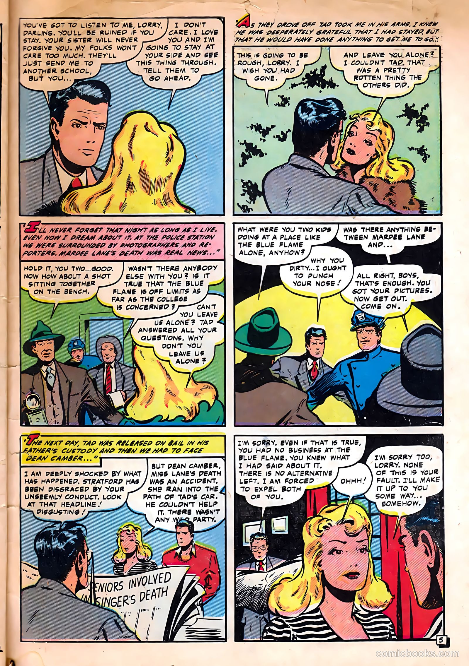 Campus Romance #3 (1950) — page 31 of 36
