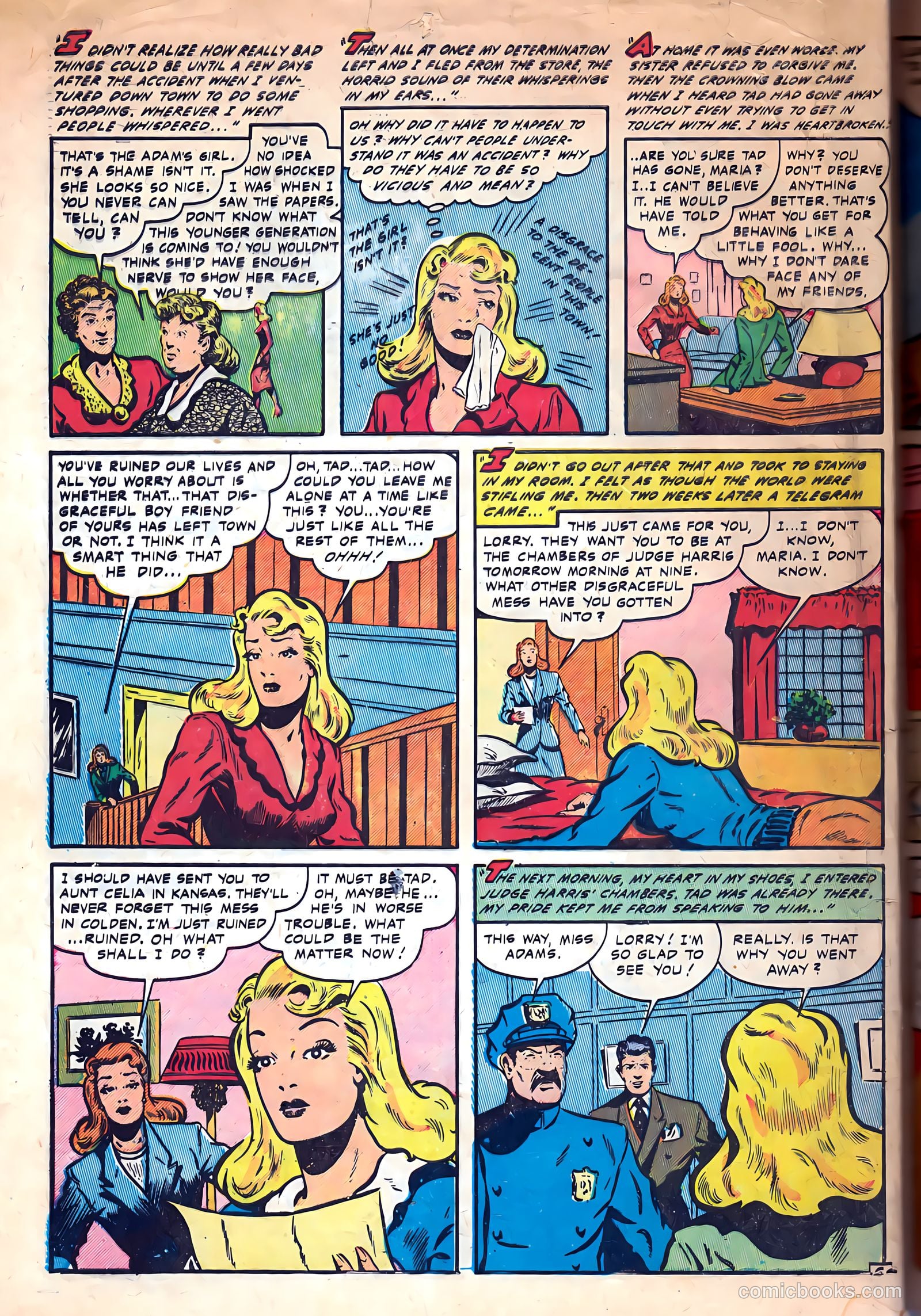 Campus Romance #3 (1950) — page 32 of 36