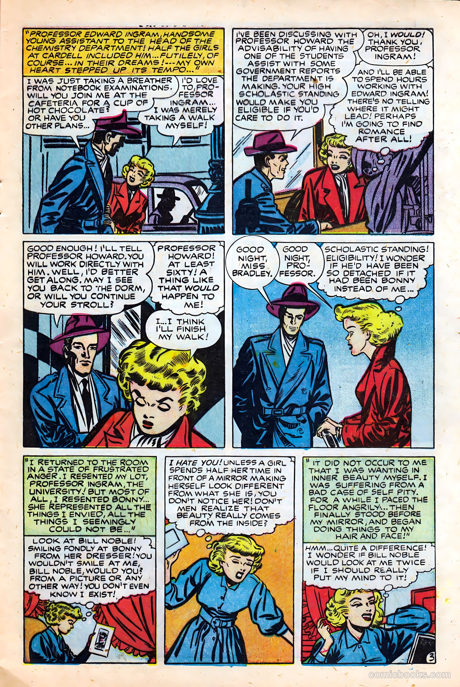 Campus Romances #1 (1949) — page 5 of 36