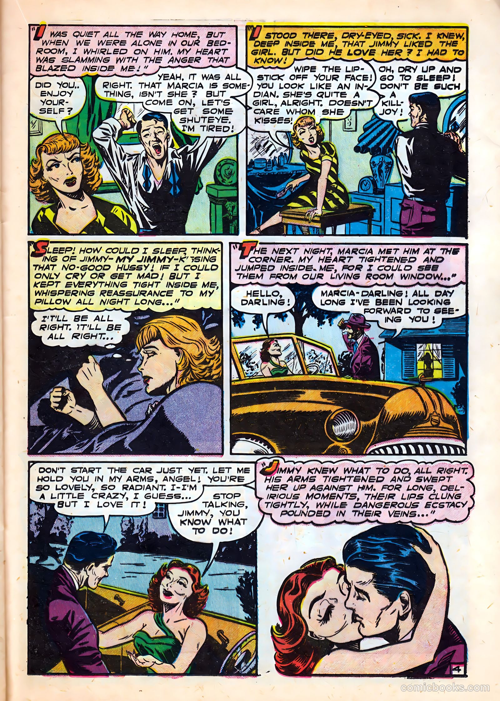Campus Romances #1 (1949) — page 21 of 36