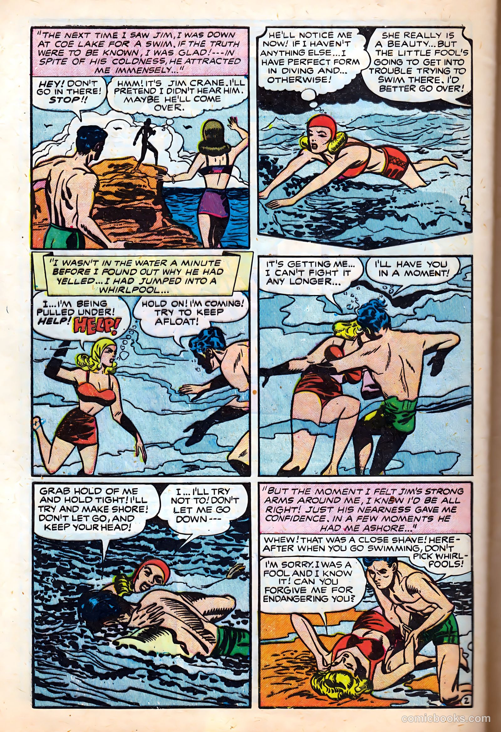 Campus Romances #1 (1949) — page 28 of 36