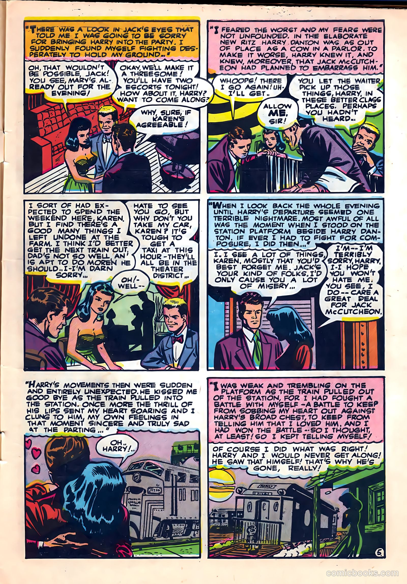 Campus Romances #2 (1949) — page 7 of 36