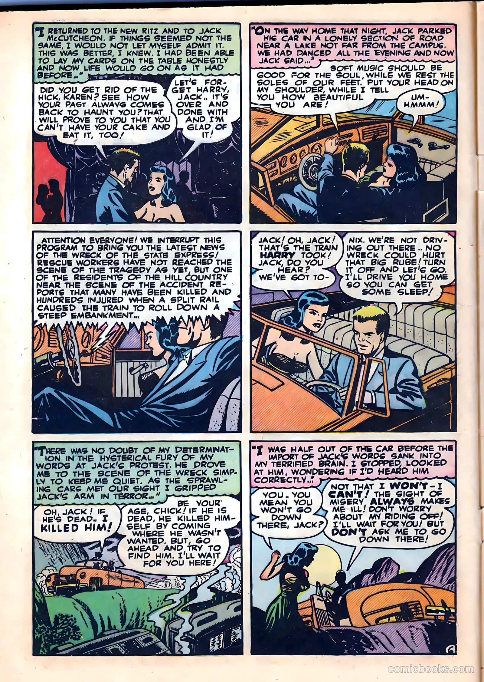Campus Romances #2 (1949) — page 8 of 36