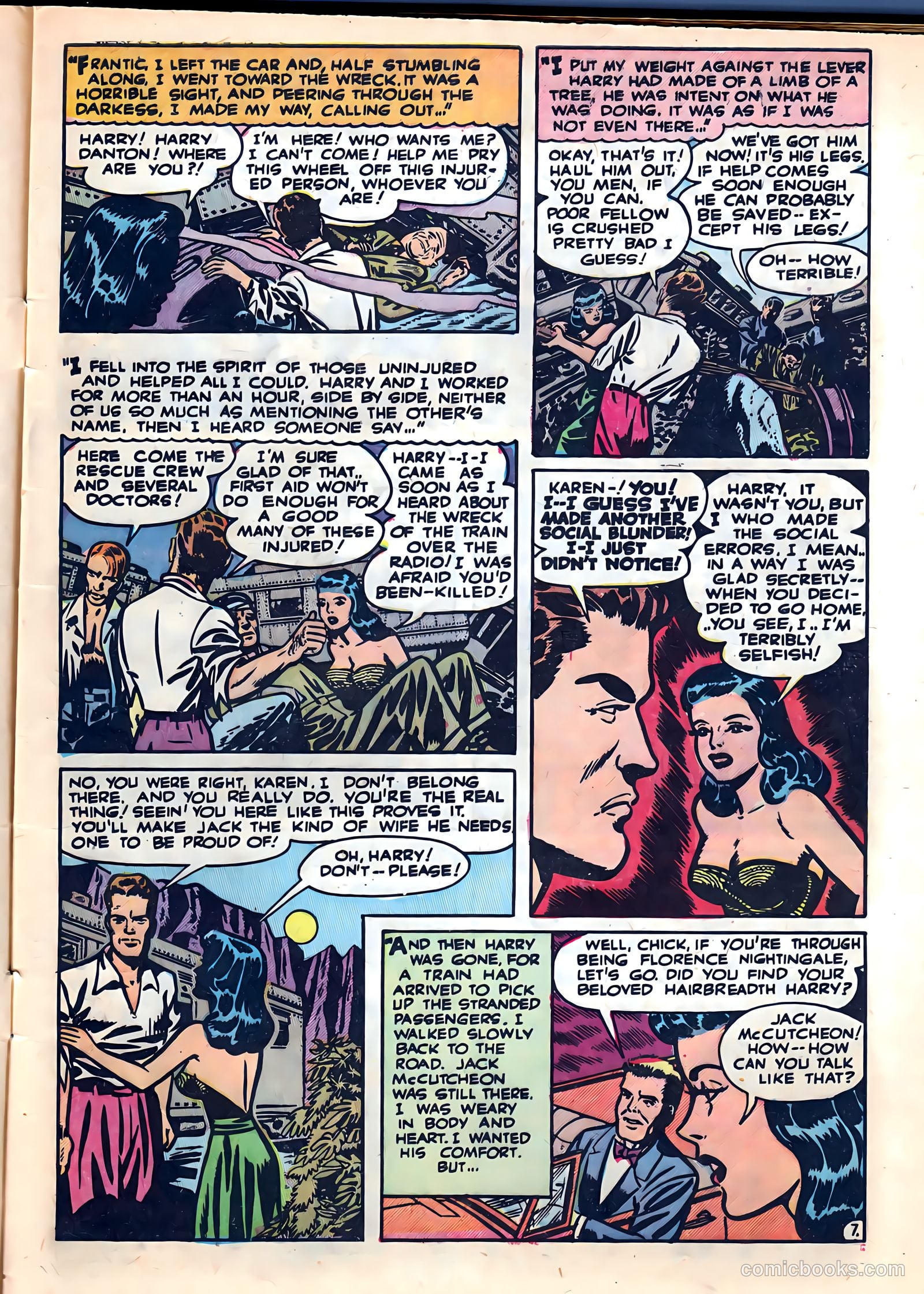 Campus Romances #2 (1949) — page 9 of 36