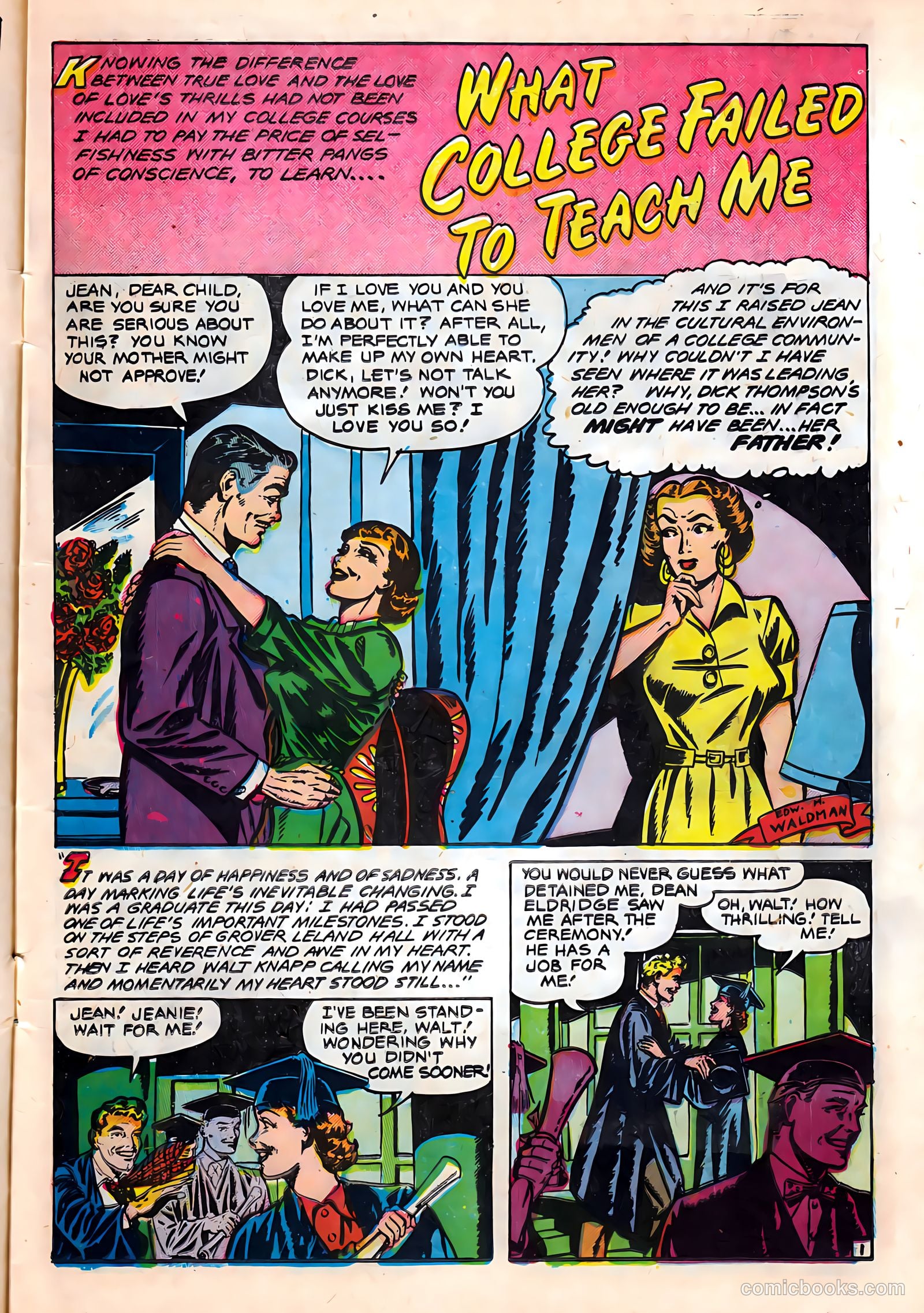 Campus Romances #2 (1949) — page 11 of 36