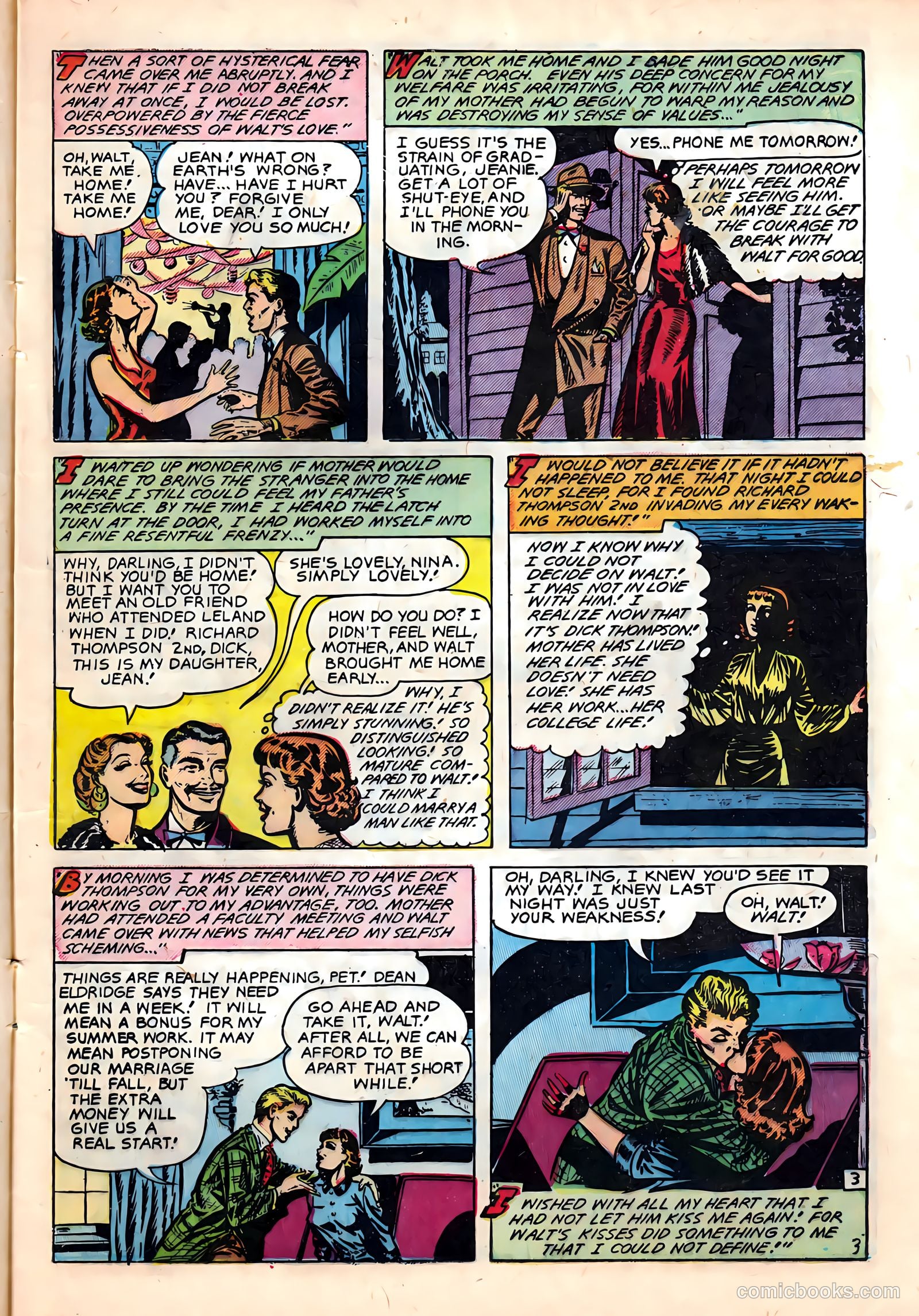 Campus Romances #2 (1949) — page 13 of 36