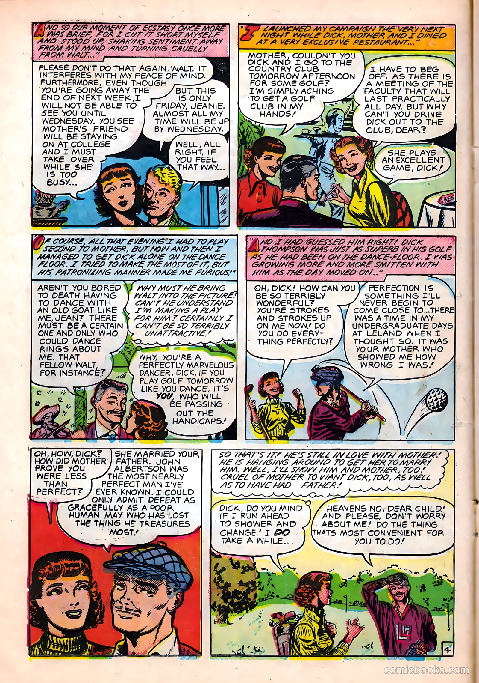 Campus Romances #2 (1949) — page 14 of 36