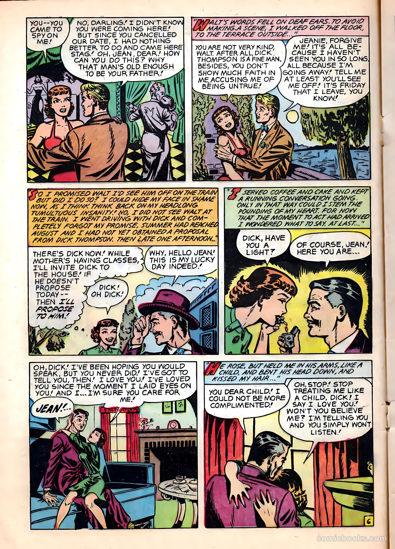 Campus Romances #2 (1949) — page 16 of 36