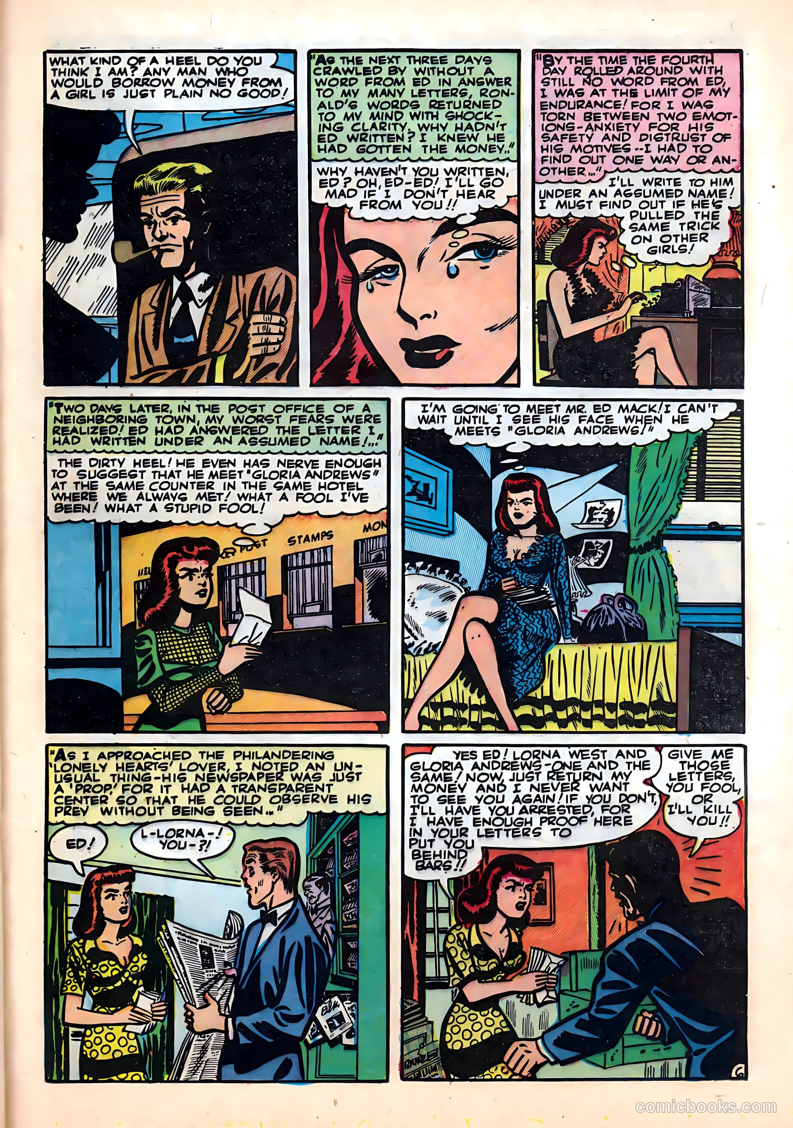 Campus Romances #2 (1949) — page 25 of 36