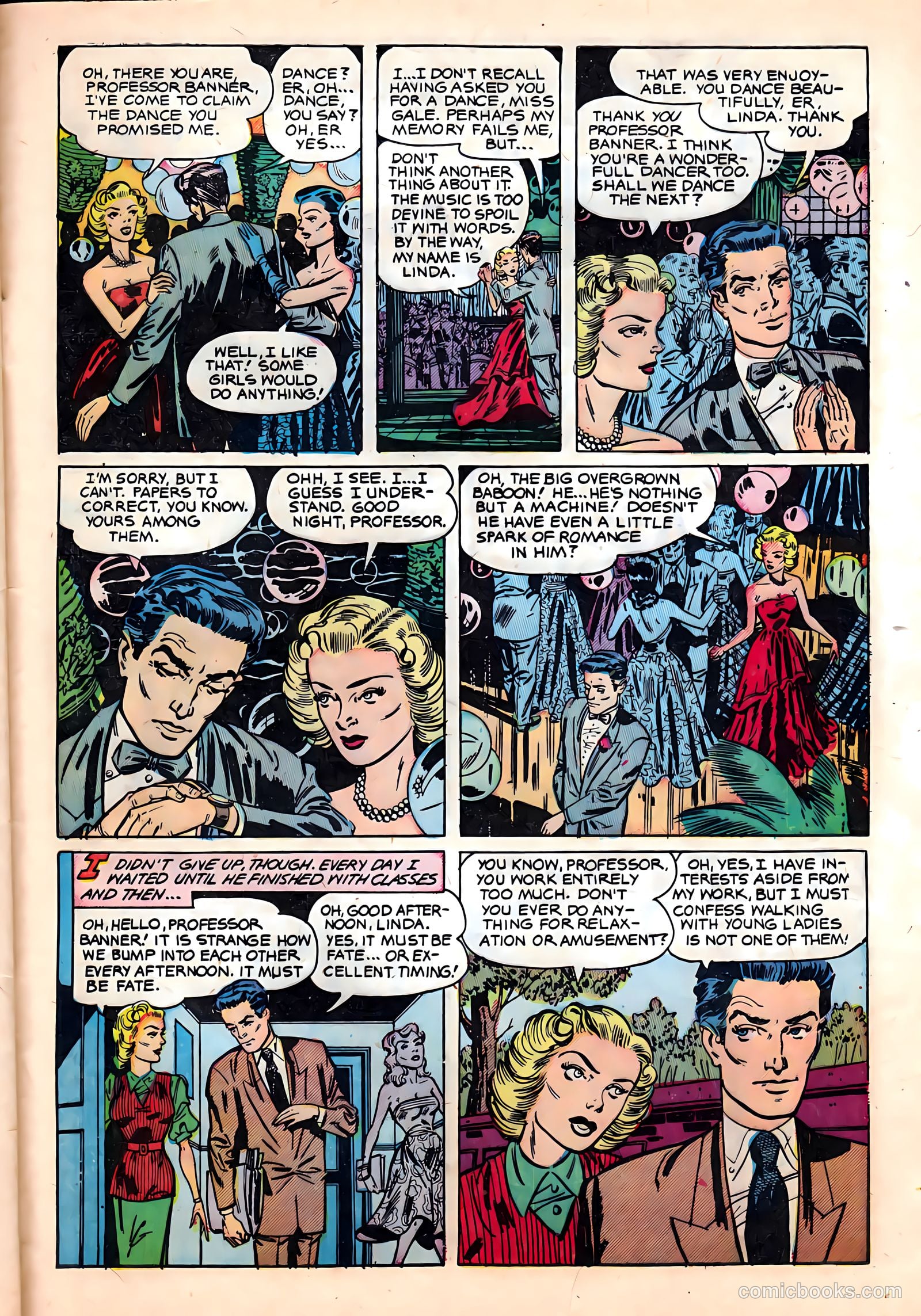 Campus Romances #2 (1949) — page 29 of 36
