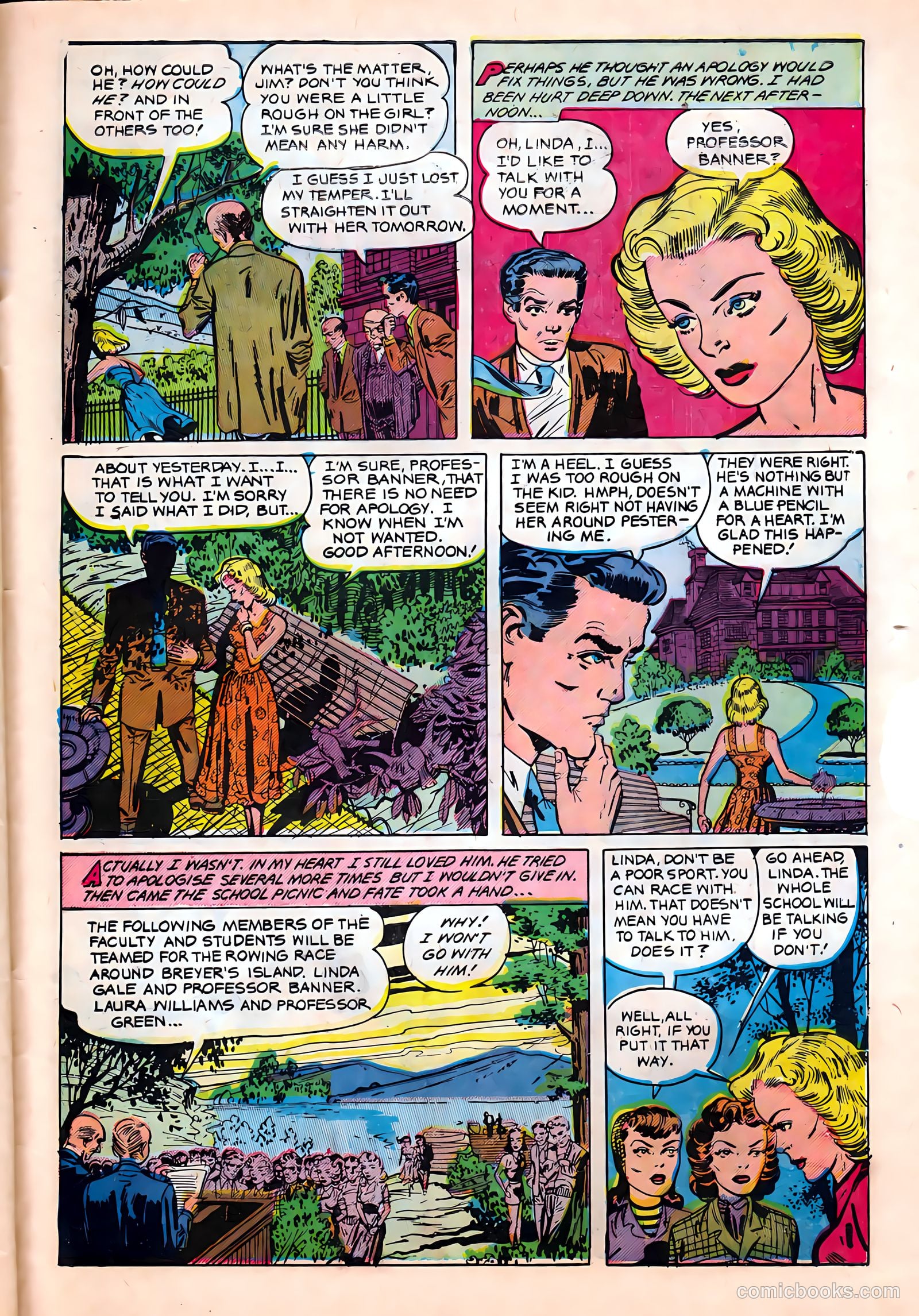 Campus Romances #2 (1949) — page 31 of 36