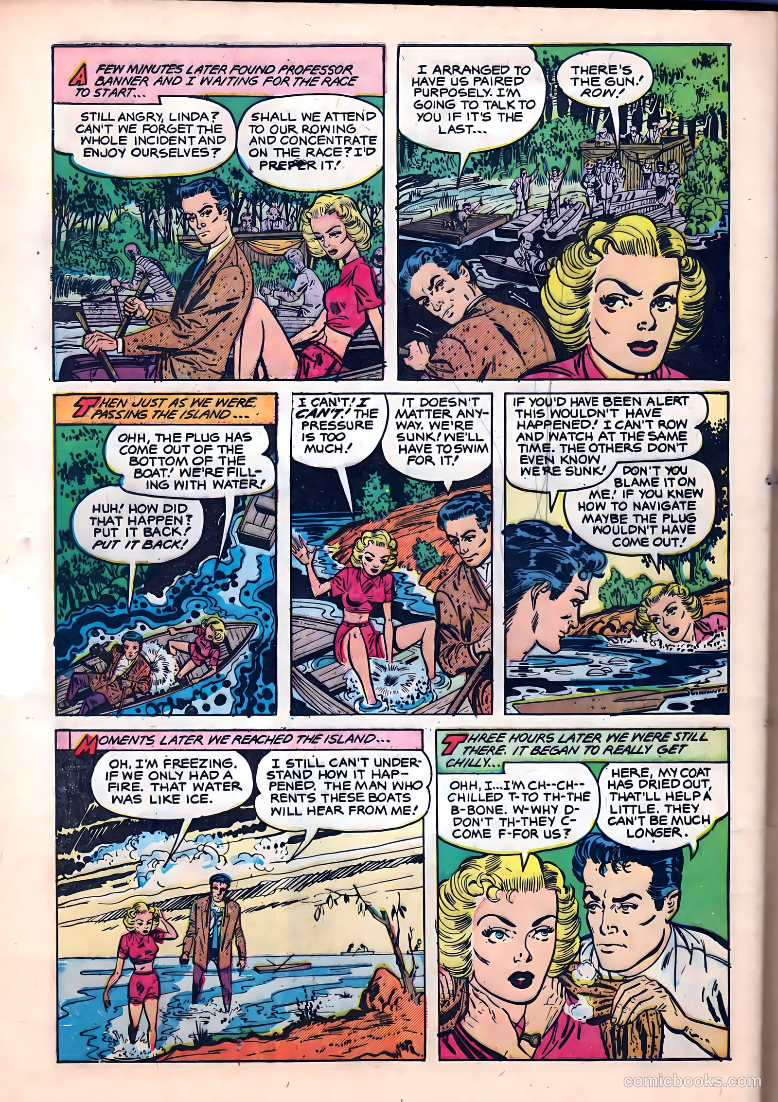 Campus Romances #2 (1949) — page 32 of 36