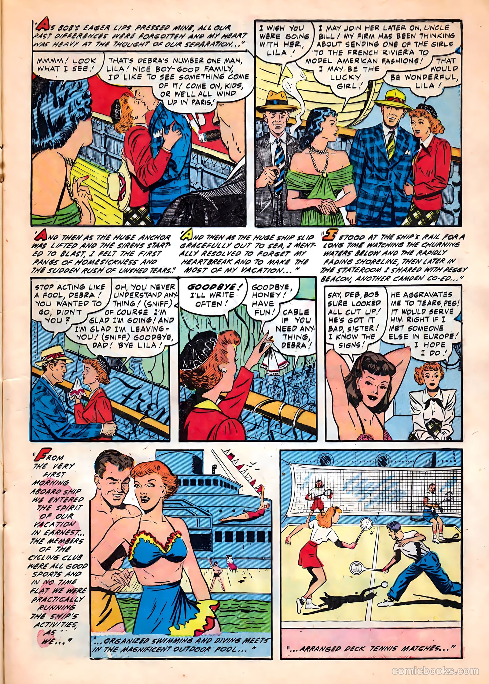 Campus Romances #3 (1950) — page 5 of 36