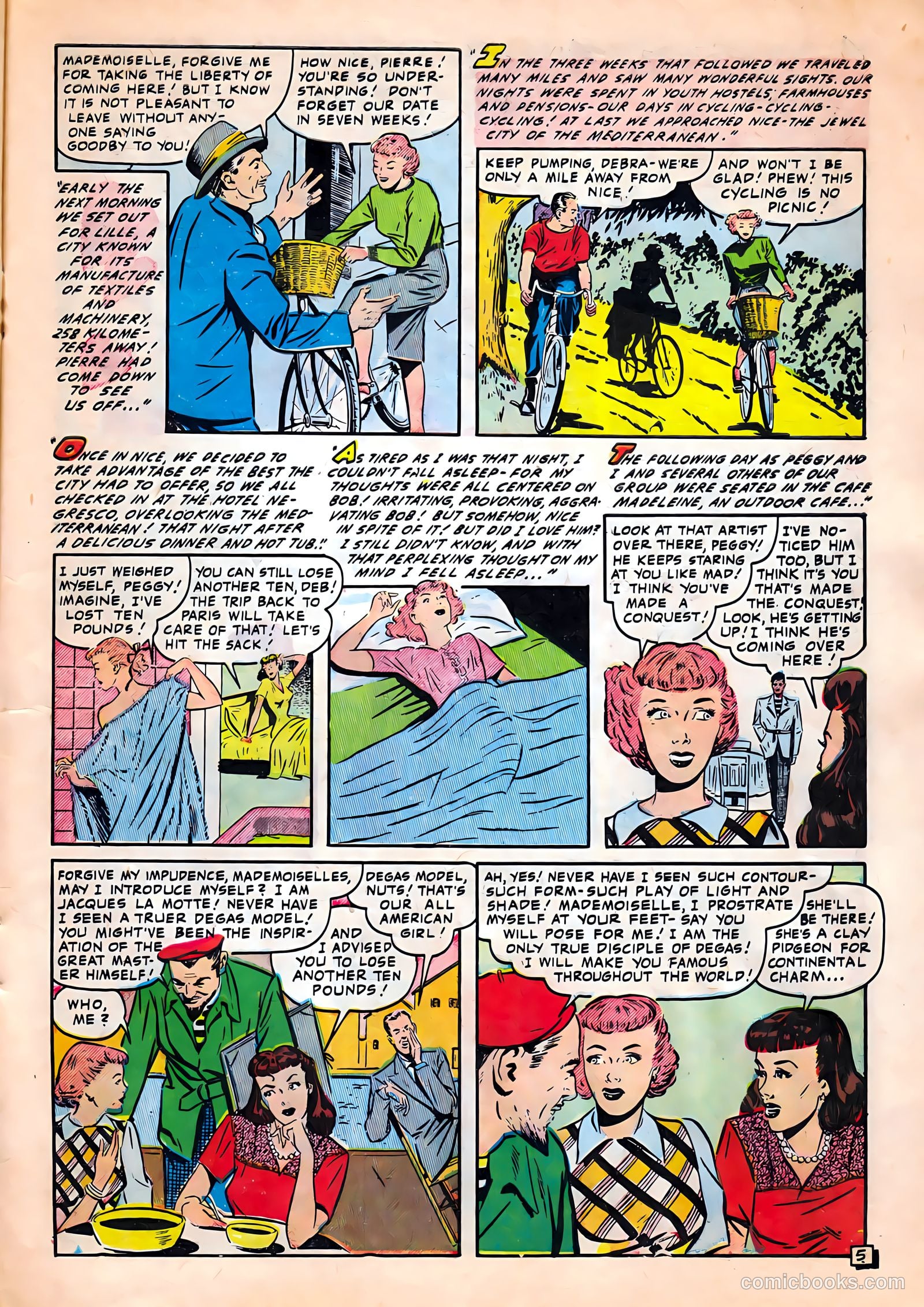Campus Romances #3 (1950) — page 7 of 36