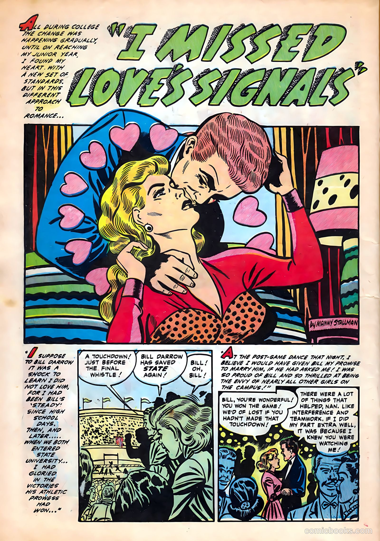 Campus Romances #3 (1950) — page 10 of 36