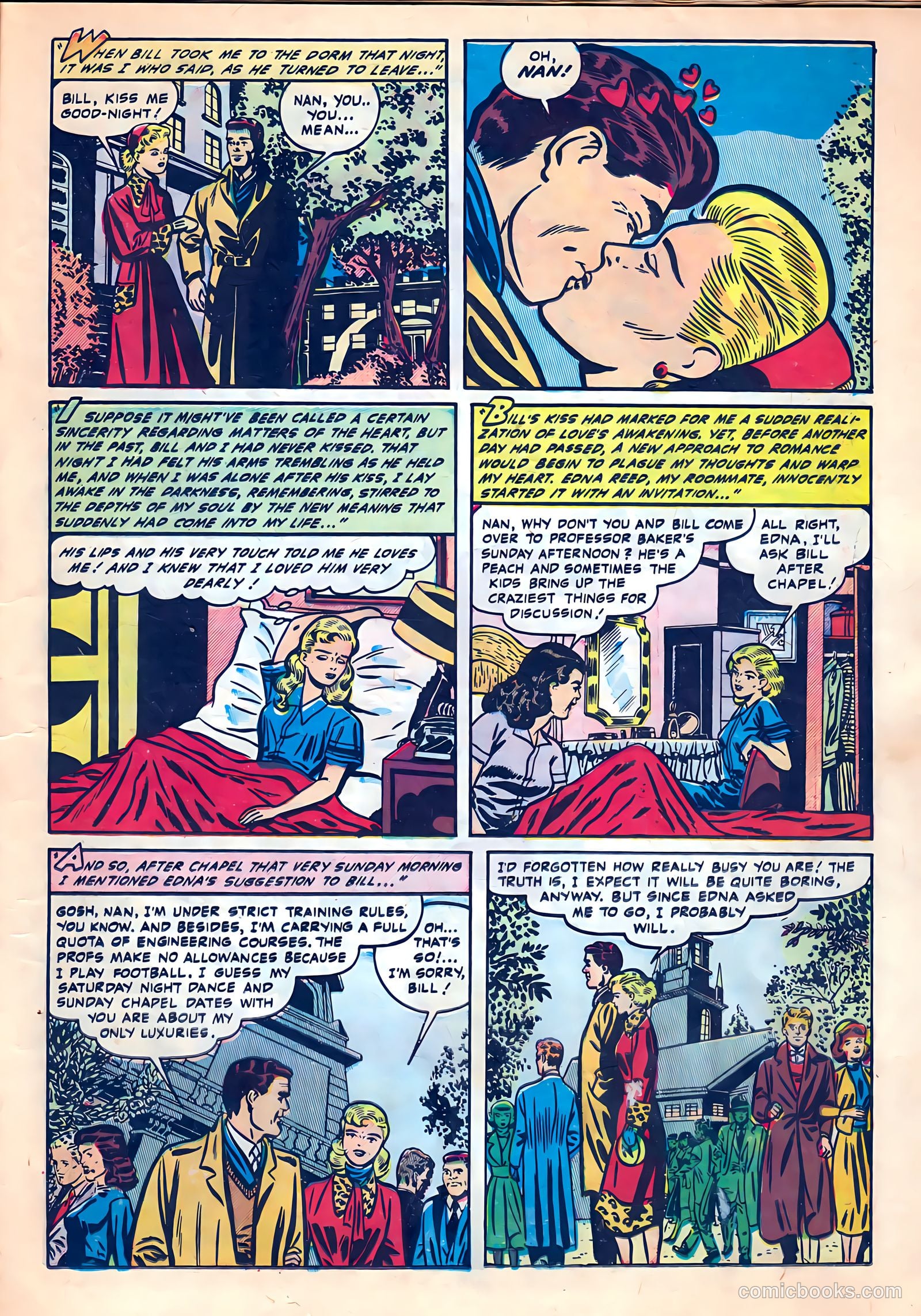 Campus Romances #3 (1950) — page 11 of 36