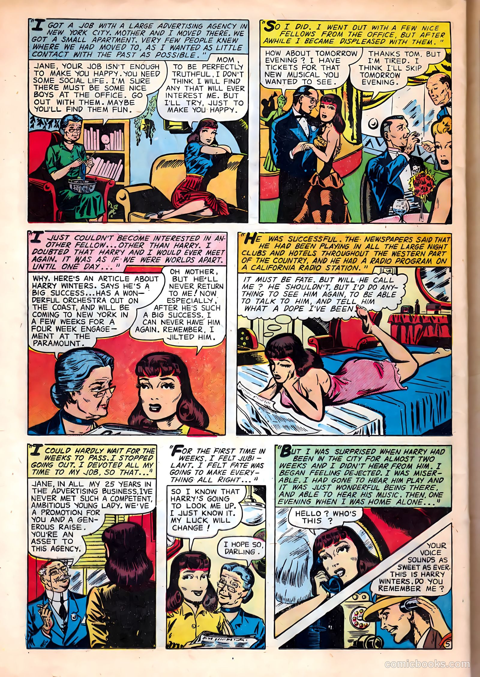 Campus Romances #3 (1950) — page 24 of 36