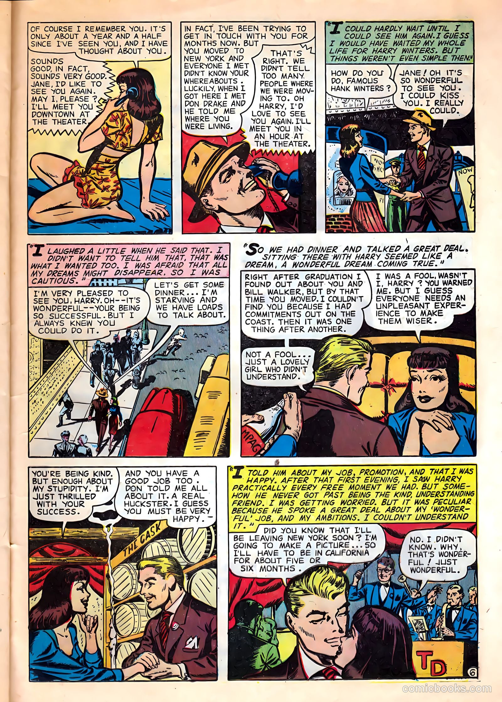 Campus Romances #3 (1950) — page 25 of 36