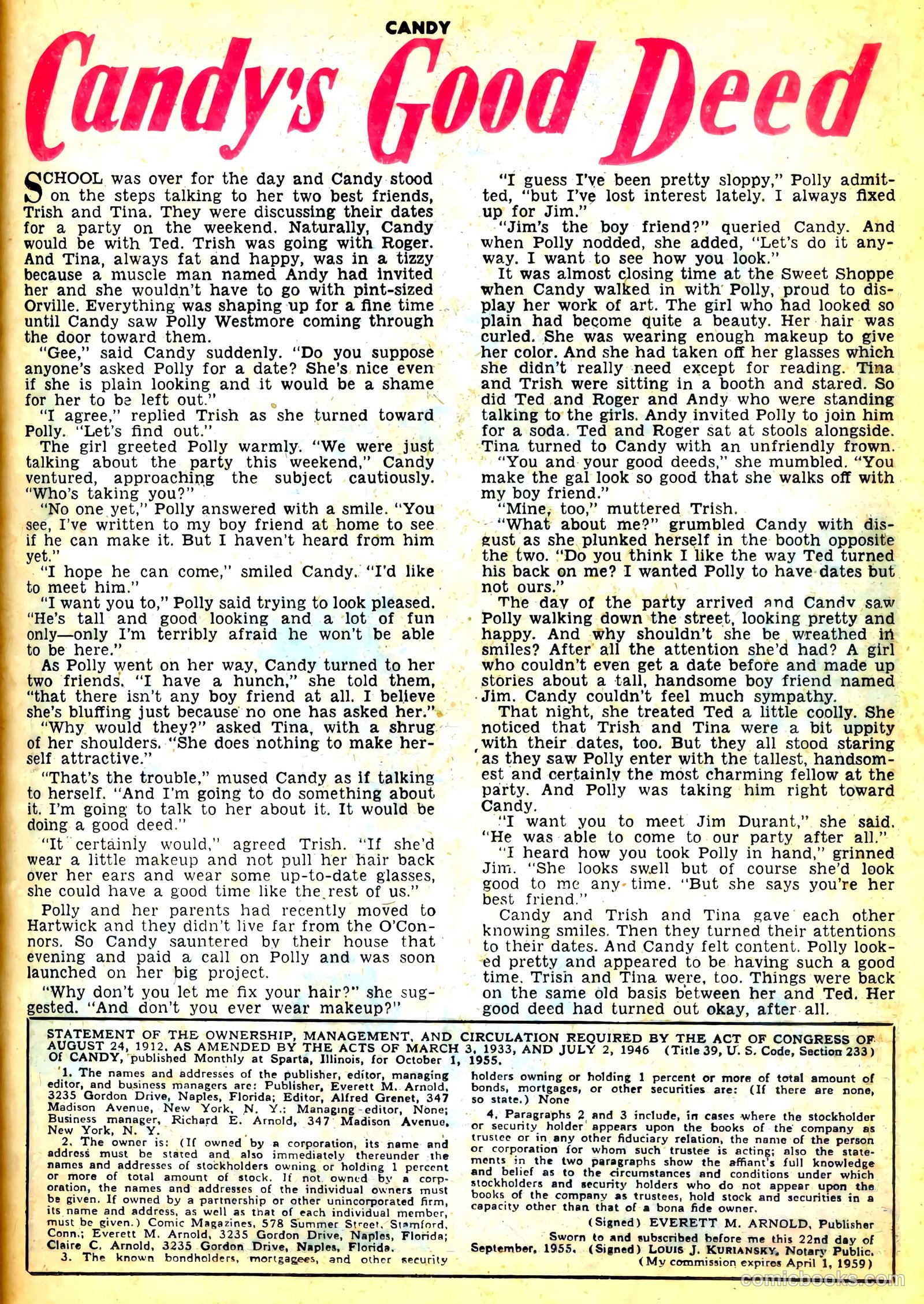 Candy #62 (1956) — page 17 of 35