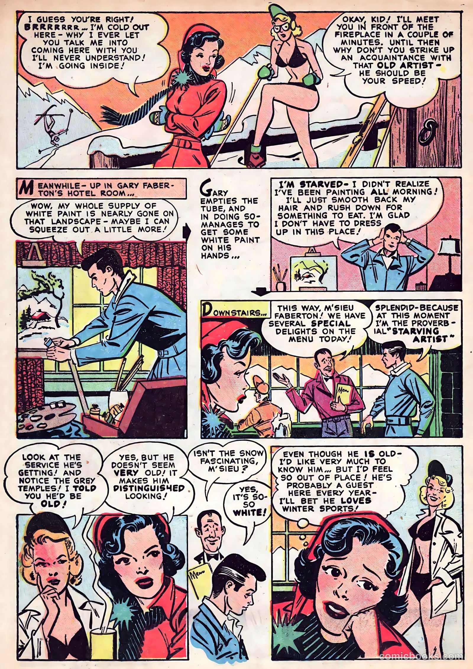 Adventures in Romance #2 (1950) — page 23 of 33