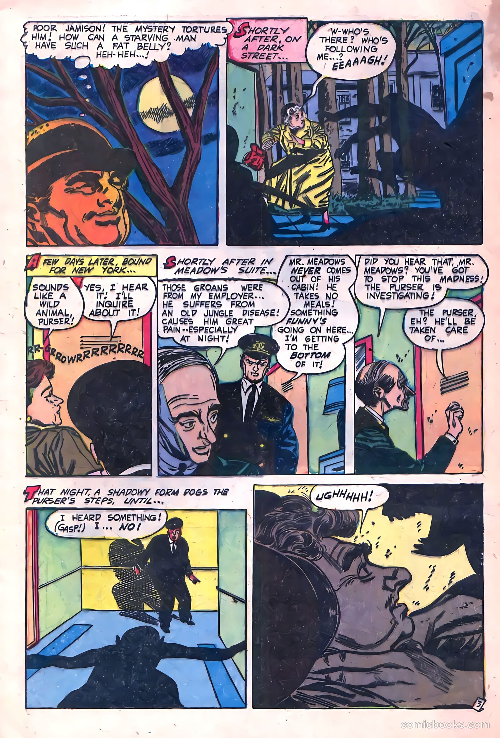 Adventures into Darkness #13 (1954, Visual Editions, Inc.) — page 5 of 36