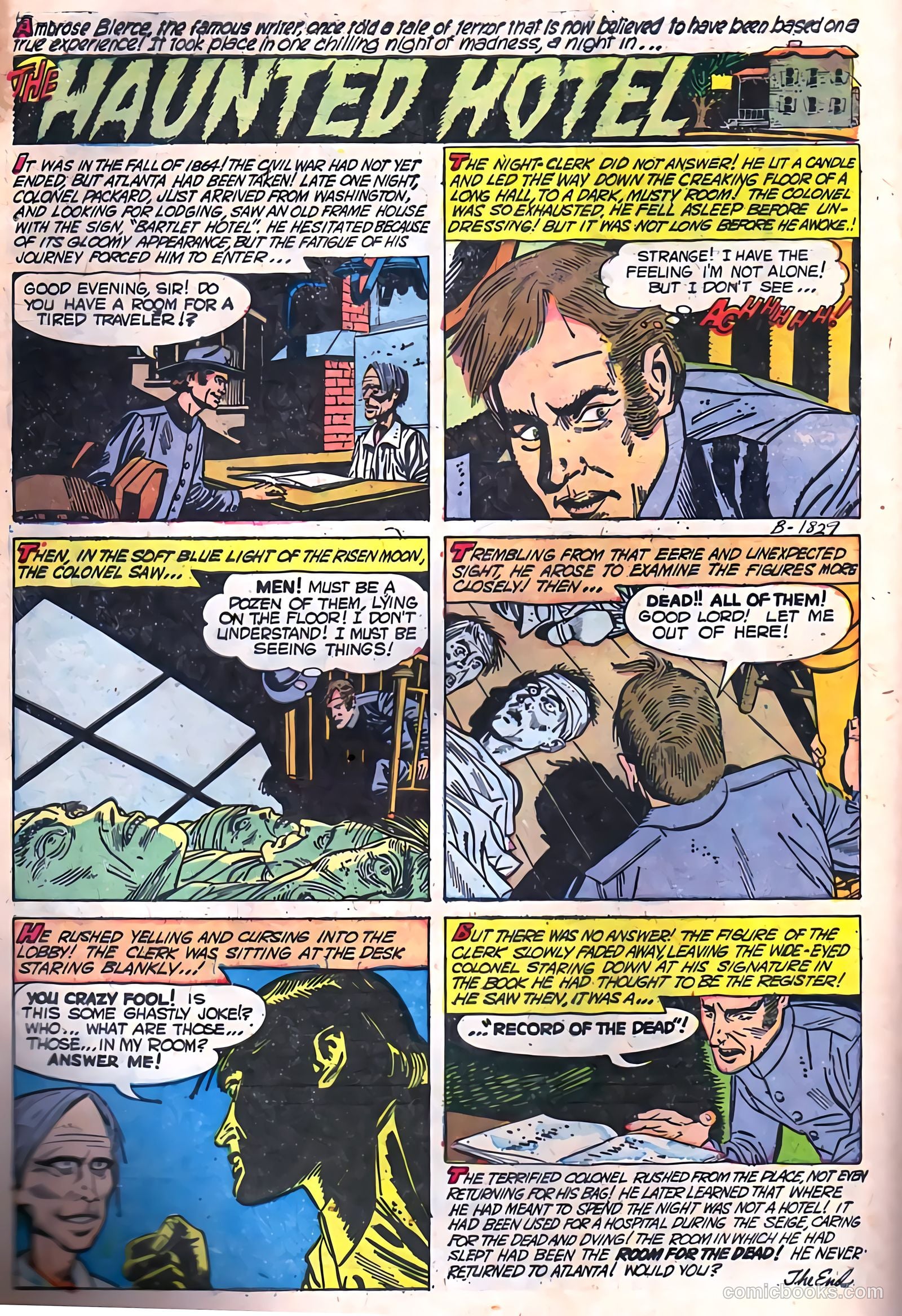 Adventures into Darkness #13 (1954, Visual Editions, Inc.) — page 10 of 36