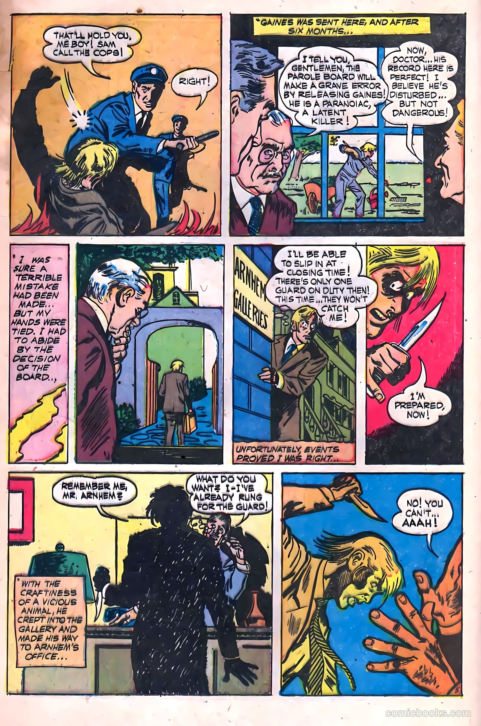 Adventures into Darkness #13 (1954, Visual Editions, Inc.) — page 16 of 36