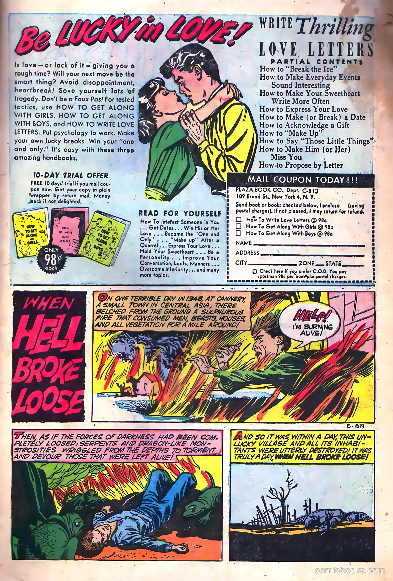 Adventures into Darkness #13 (1954, Visual Editions, Inc.) — page 27 of 36