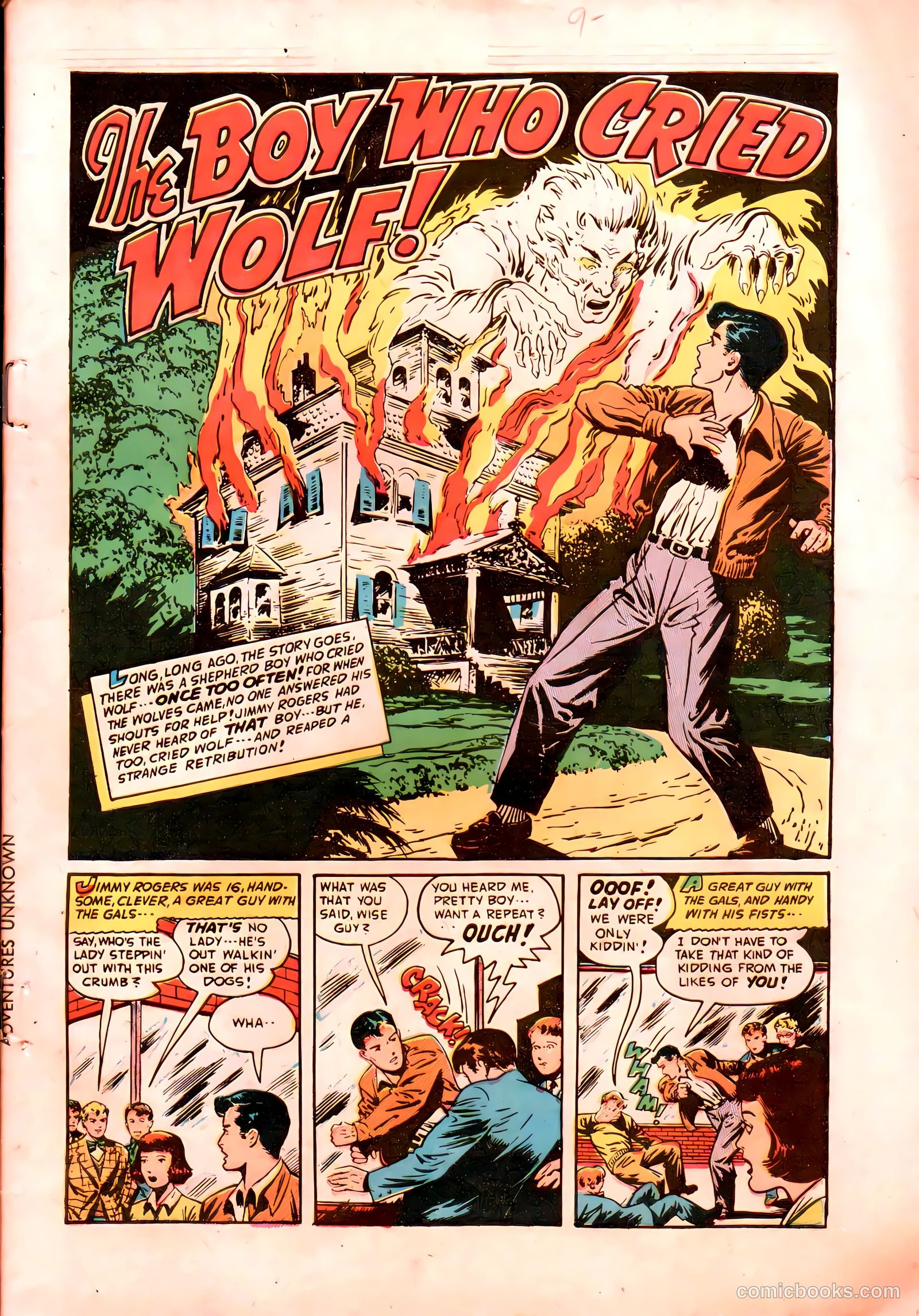Adventures into the Unknown #10 (1950) — page 3 of 52