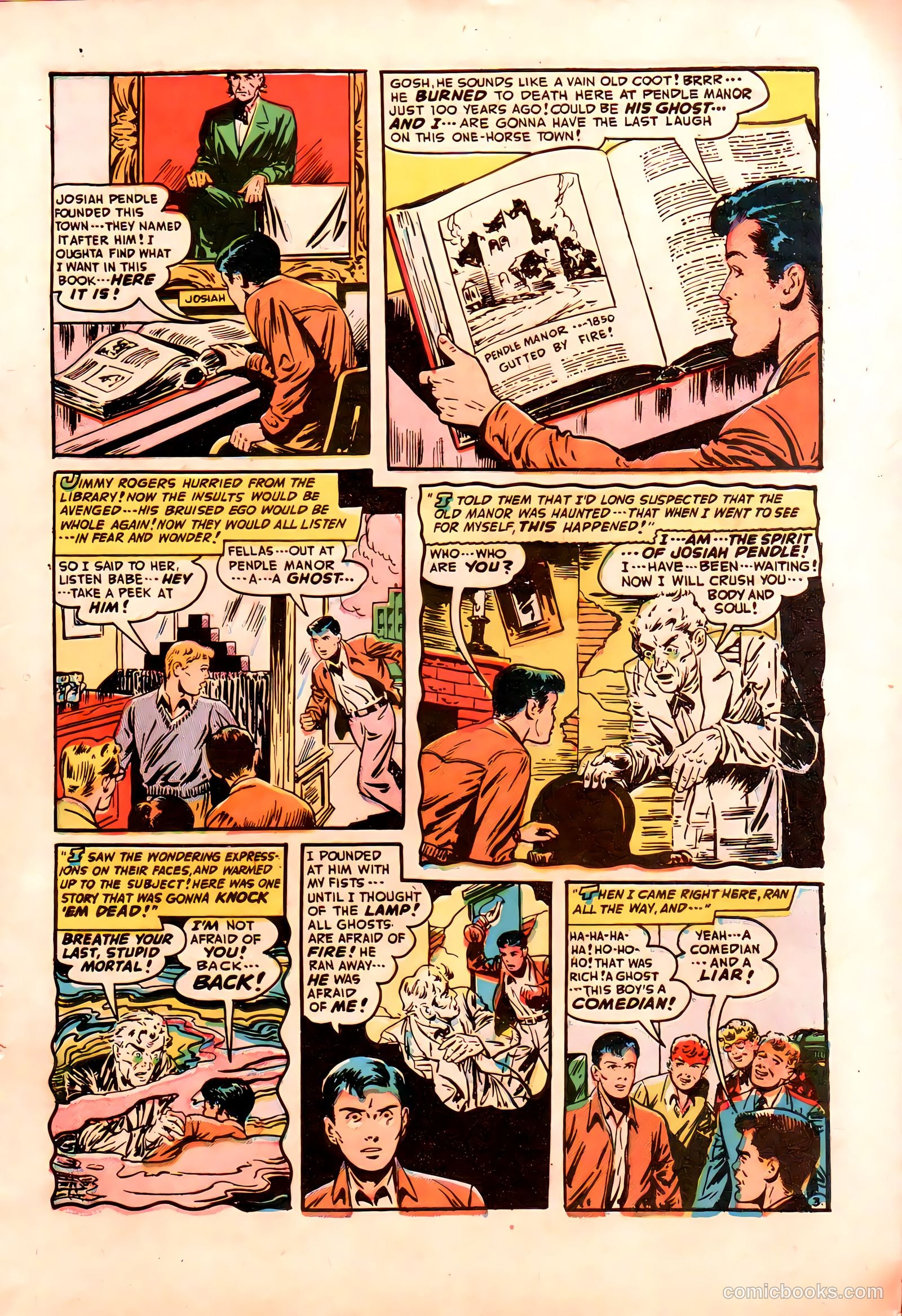 Adventures into the Unknown #10 (1950) — page 5 of 52