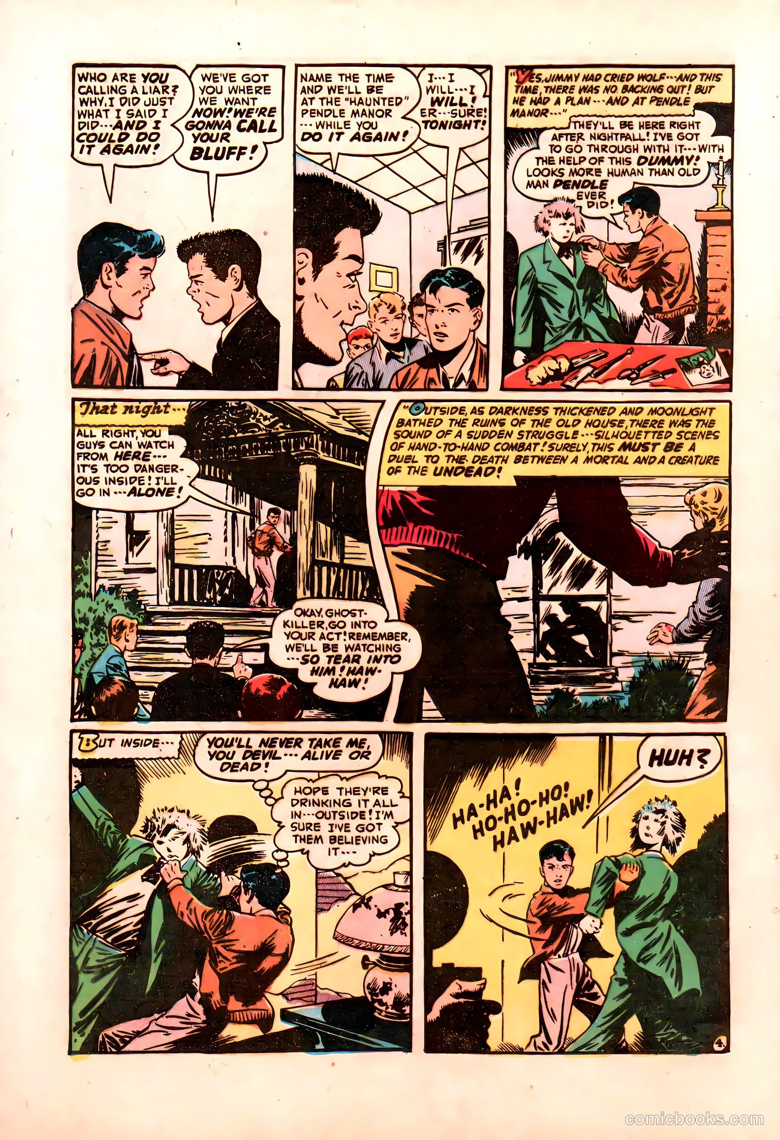 Adventures into the Unknown #10 (1950) — page 6 of 52