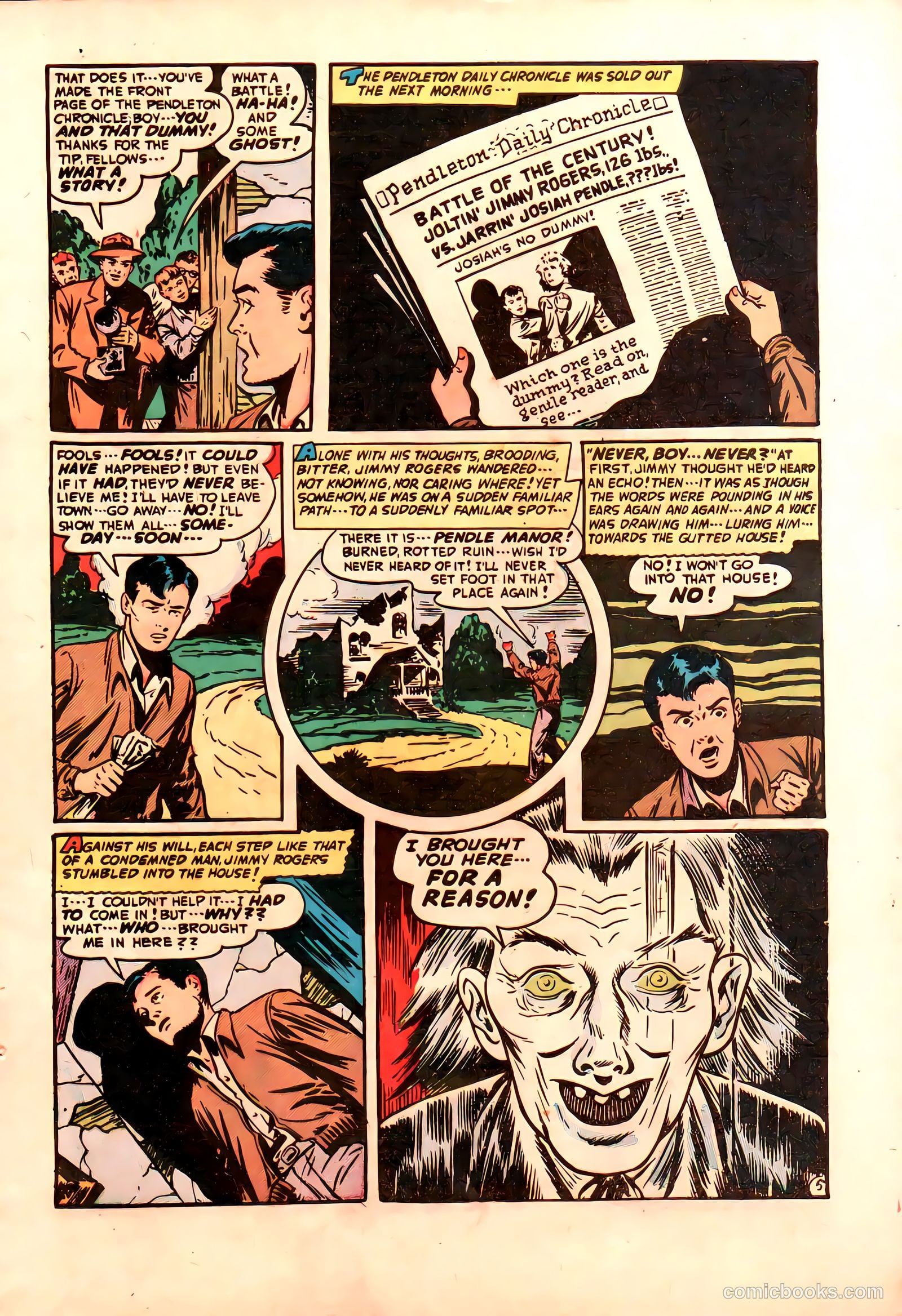 Adventures into the Unknown #10 (1950) — page 7 of 52