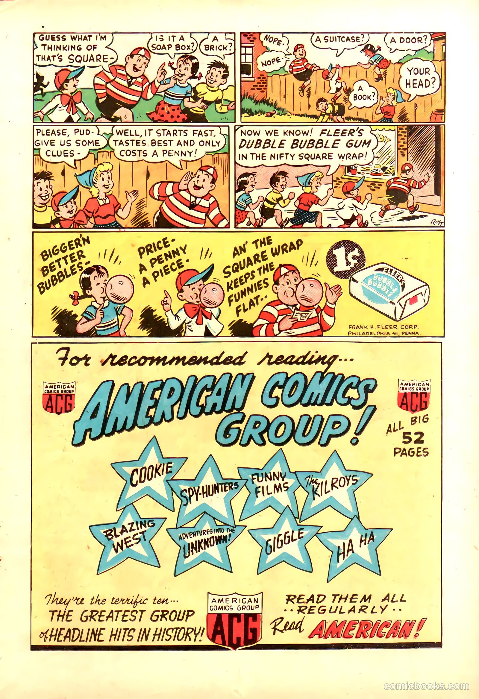 Adventures into the Unknown #10 (1950) — page 21 of 52