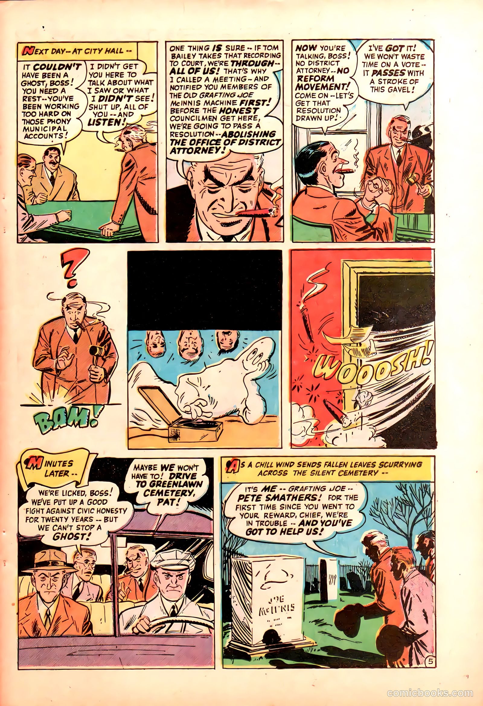 Adventures into the Unknown #10 (1950) — page 37 of 52