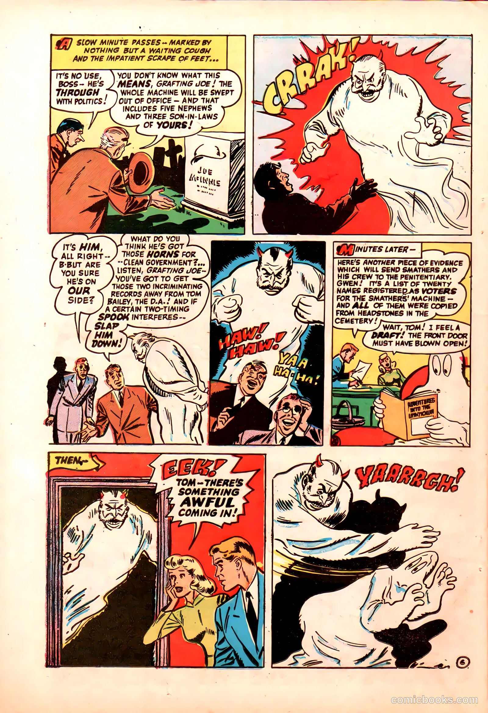 Adventures into the Unknown #10 (1950) — page 38 of 52