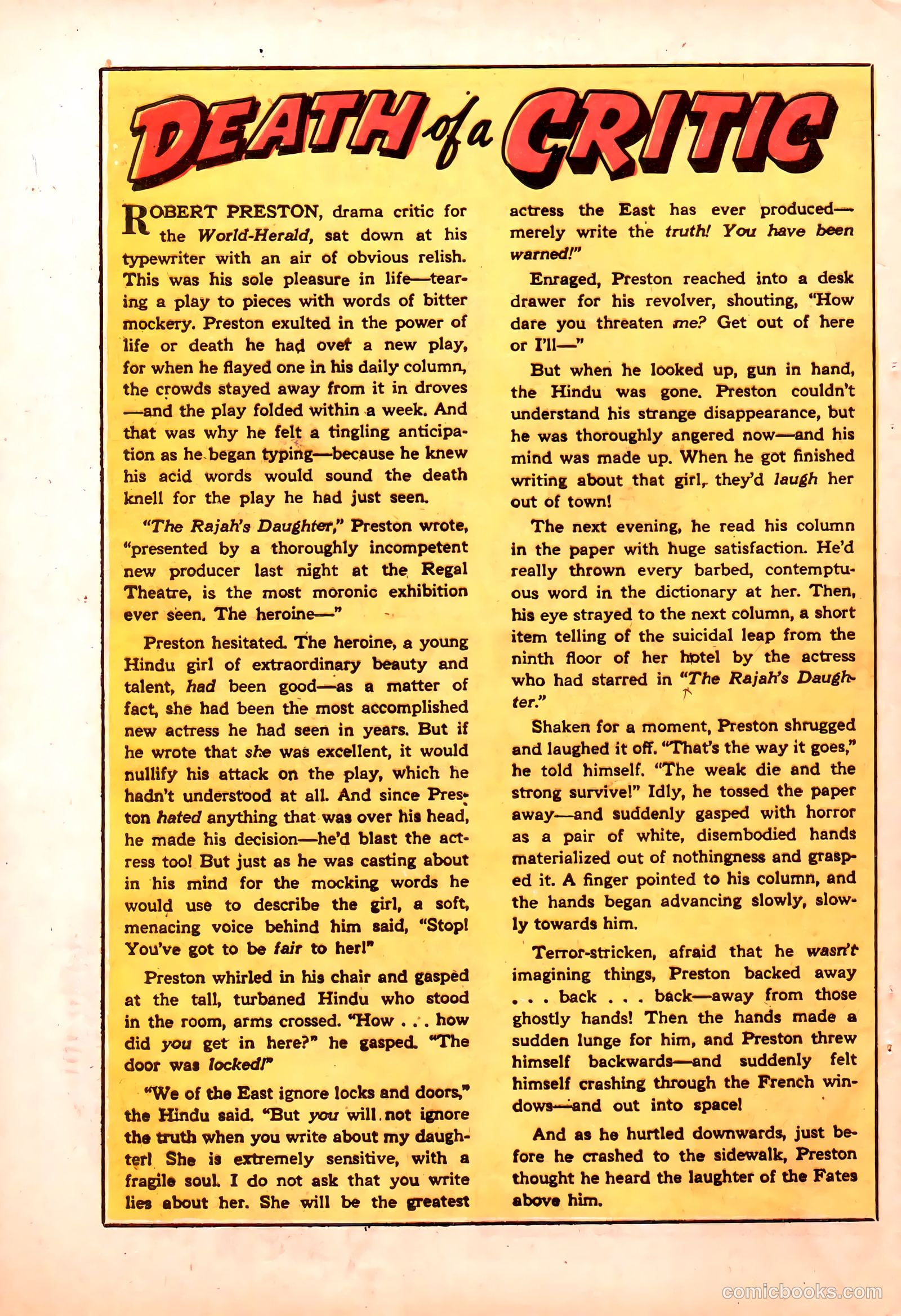 Adventures into the Unknown #10 (1950) — page 40 of 52