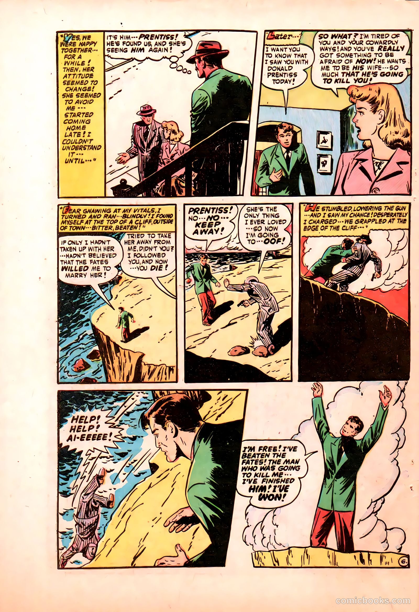 Adventures into the Unknown #10 (1950) — page 46 of 52