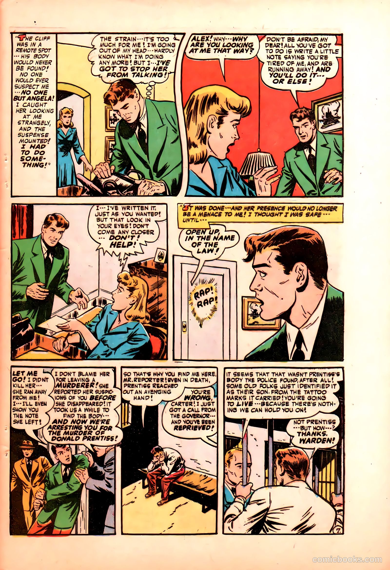 Adventures into the Unknown #10 (1950) — page 47 of 52