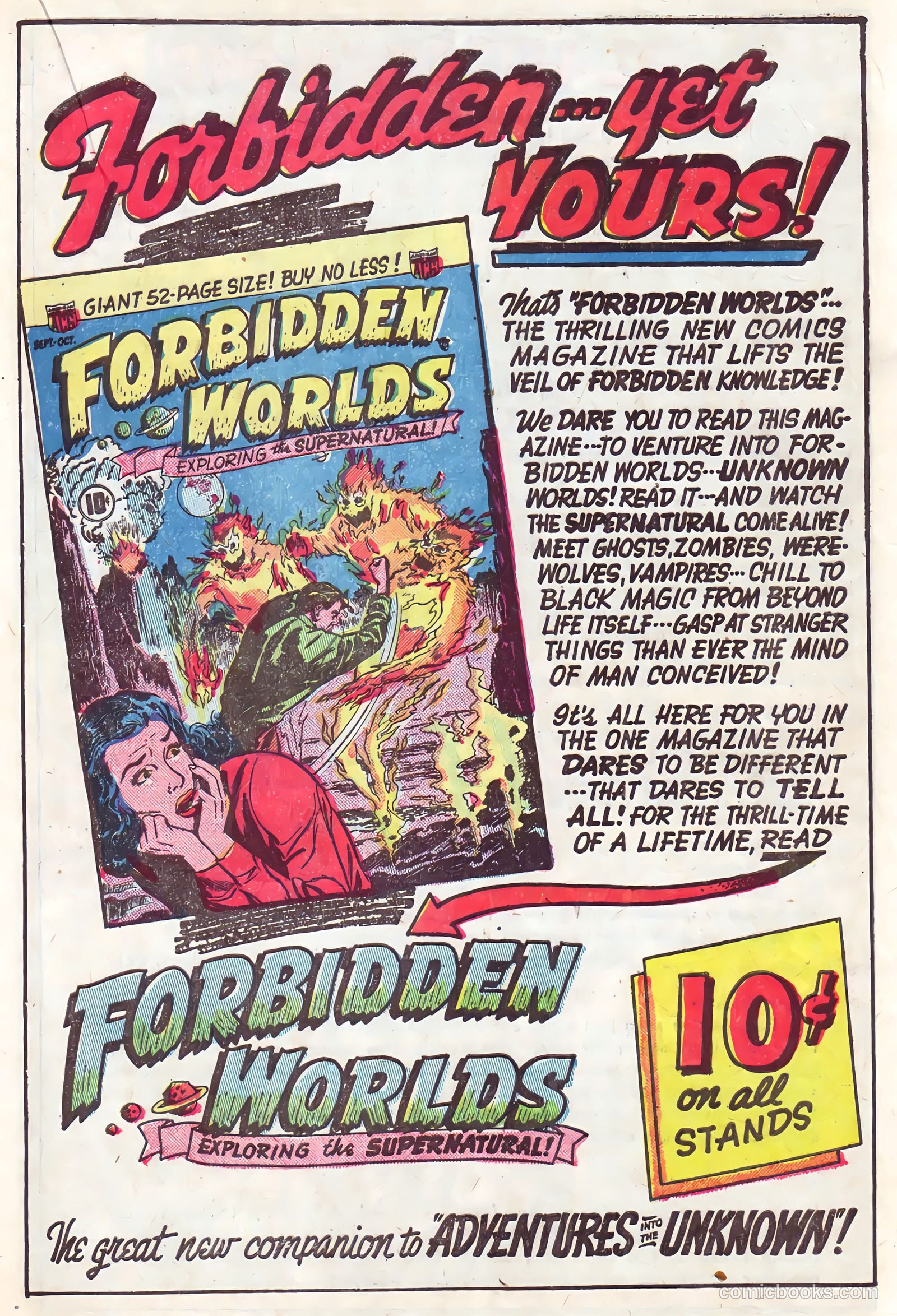 Adventures into the Unknown #23 (1951) — page 23 of 53