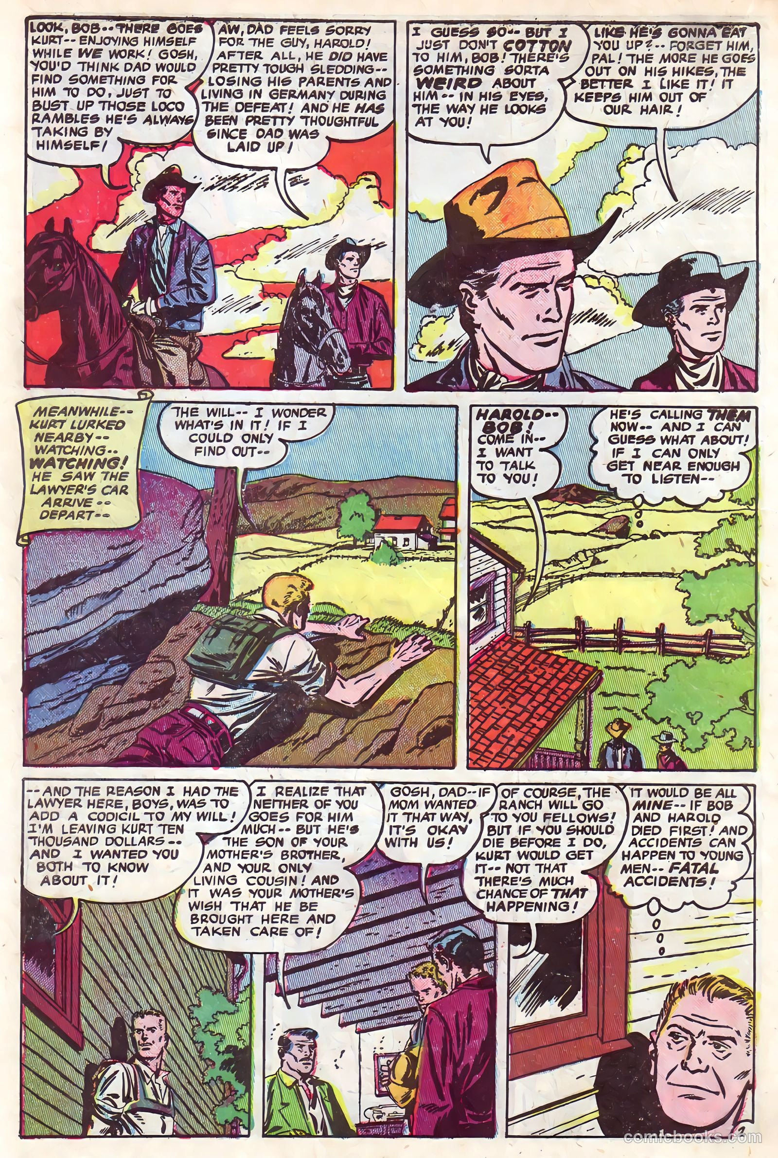 Adventures into the Unknown #23 (1951) — page 26 of 53