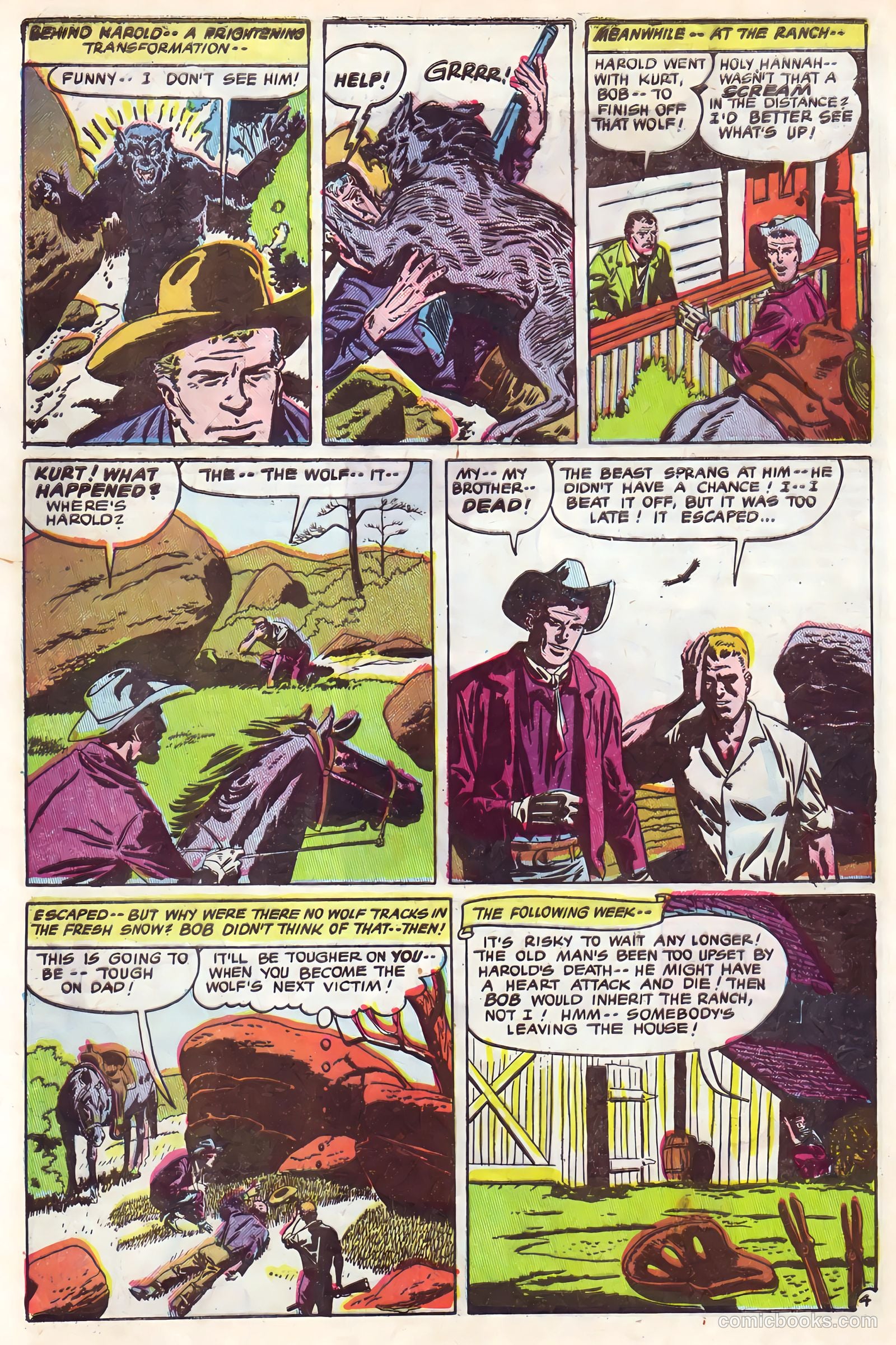 Adventures into the Unknown #23 (1951) — page 28 of 53