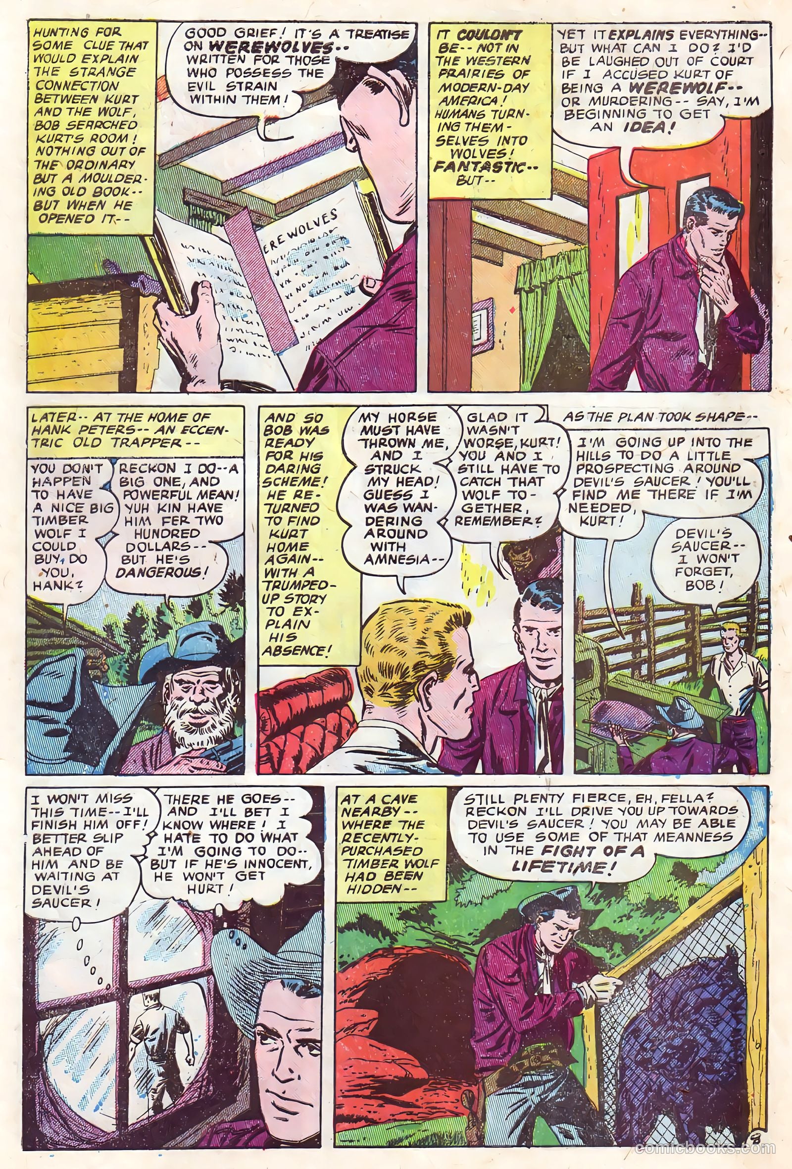 Adventures into the Unknown #23 (1951) — page 32 of 53