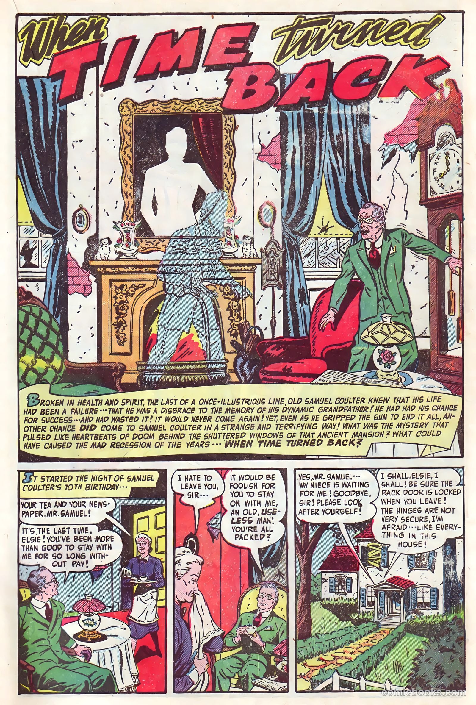 Adventures into the Unknown #23 (1951) — page 35 of 53