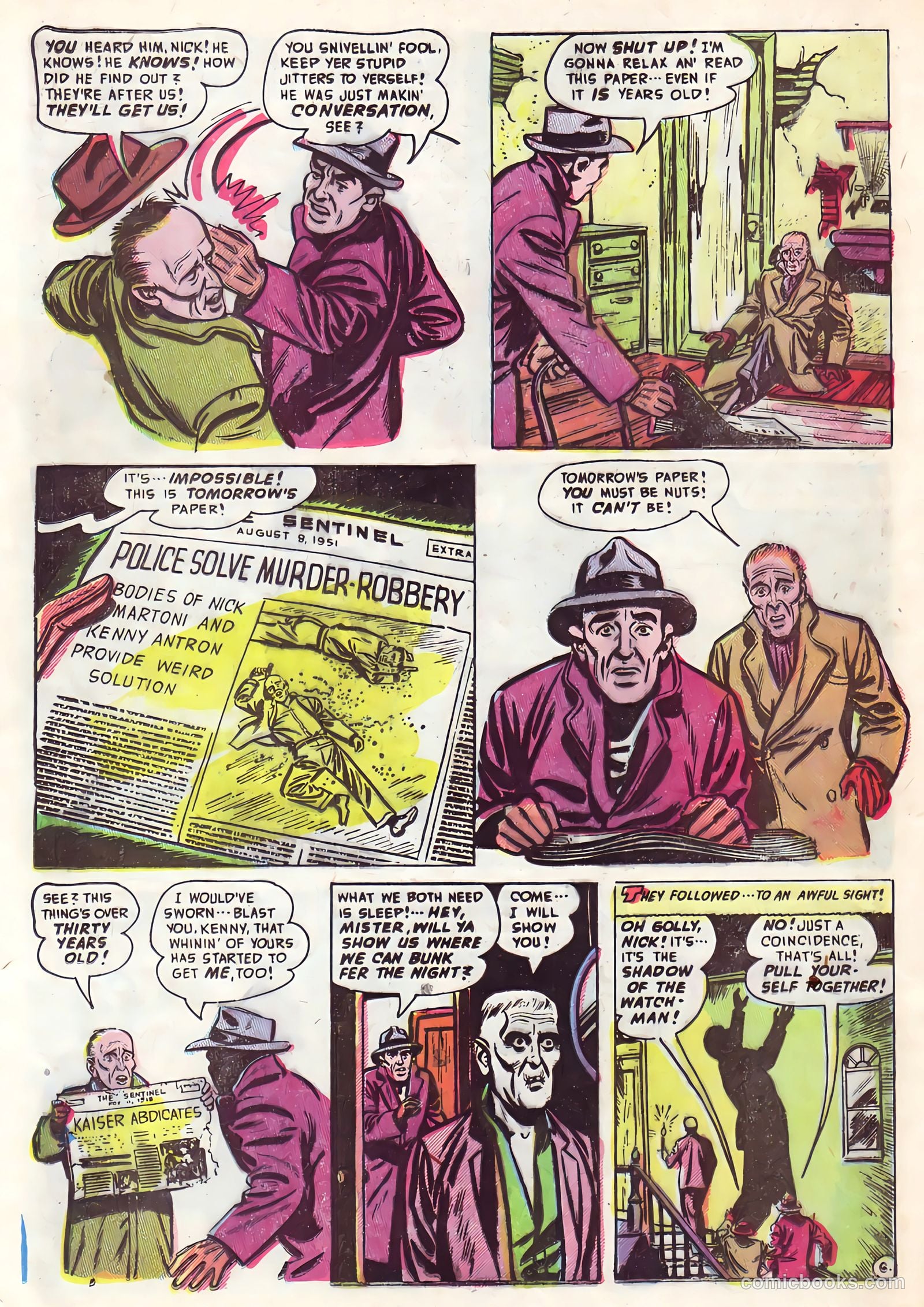 Adventures into the Unknown #23 (1951) — page 46 of 53