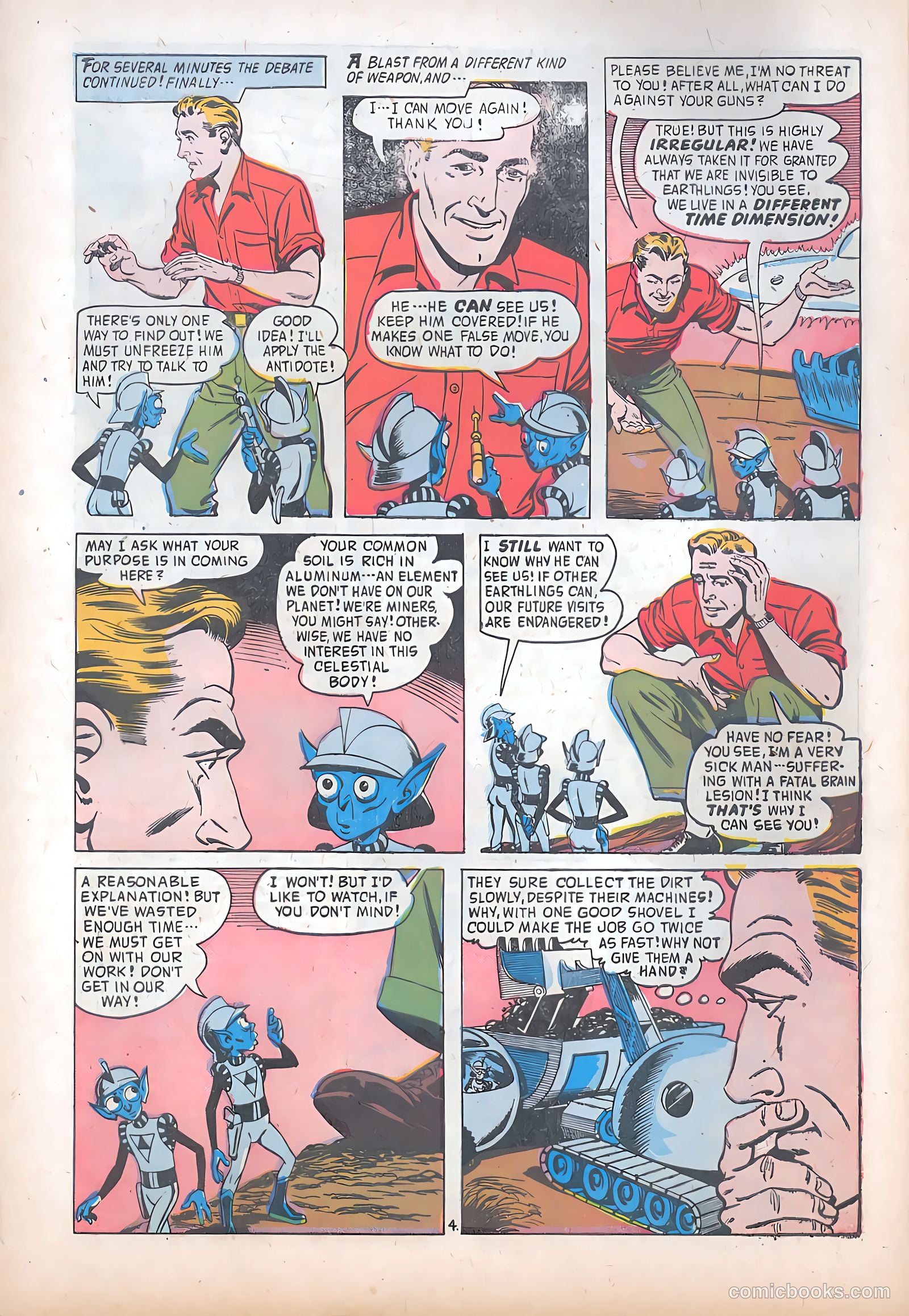 Adventures into the Unknown #91 (1957) — page 6 of 37