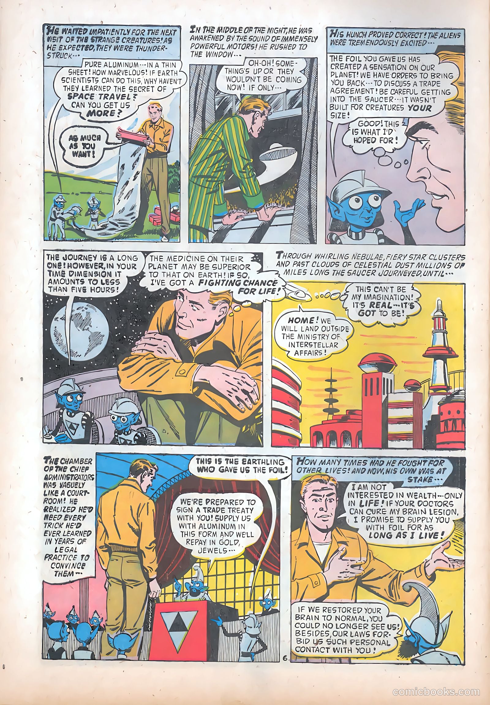 Adventures into the Unknown #91 (1957) — page 8 of 37