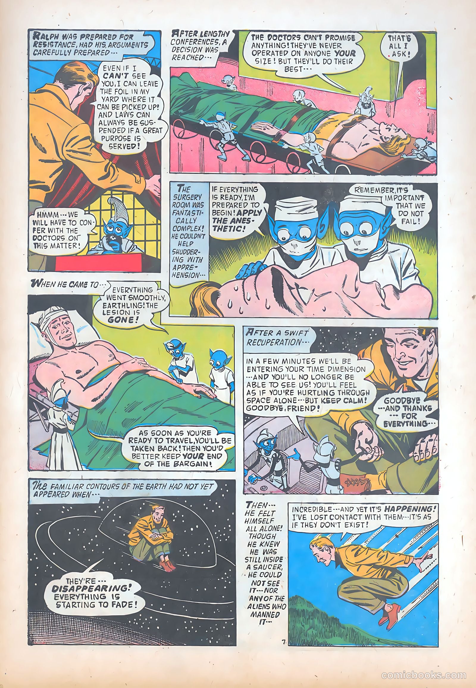Adventures into the Unknown #91 (1957) — page 9 of 37