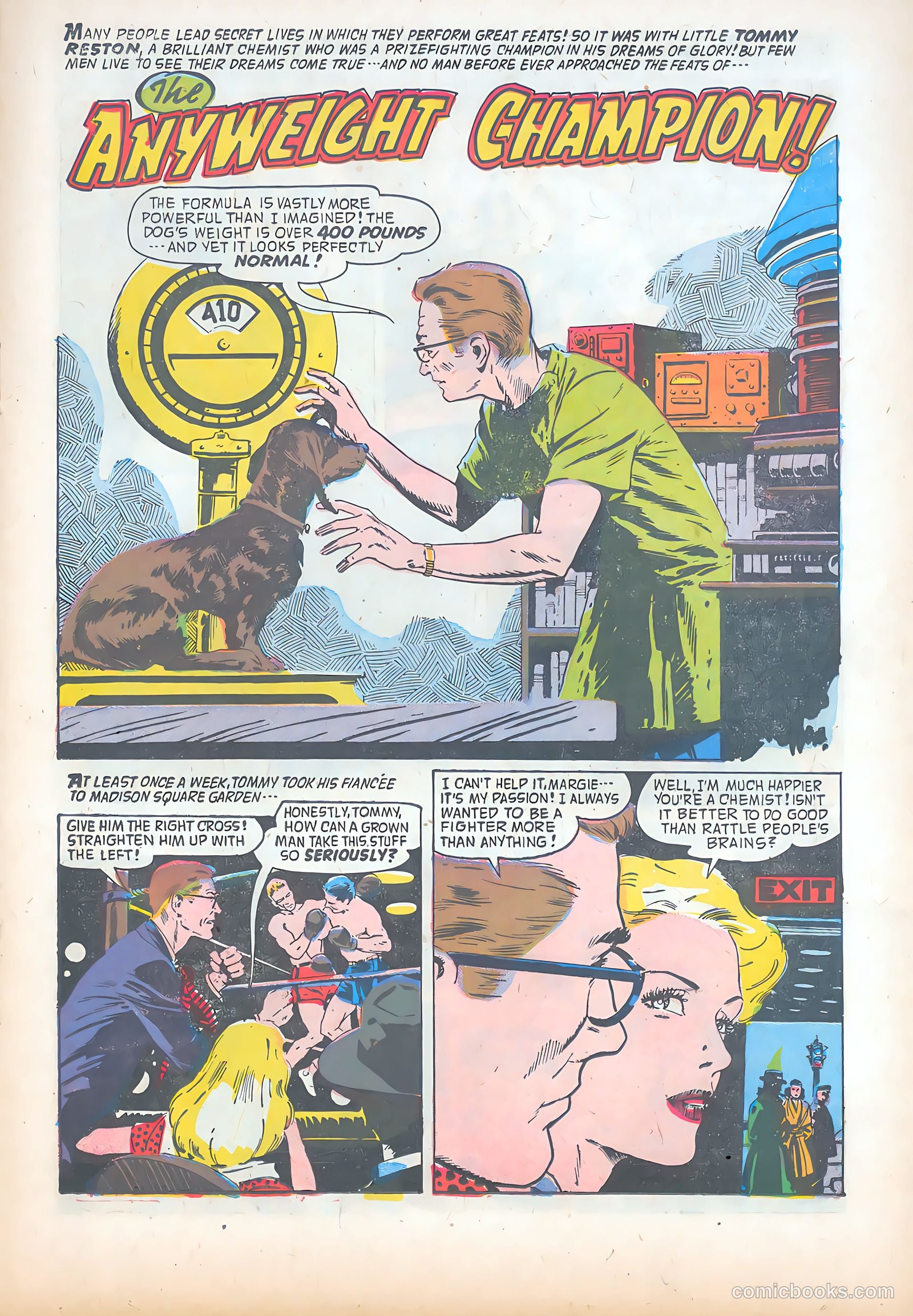 Adventures into the Unknown #91 (1957) — page 15 of 37